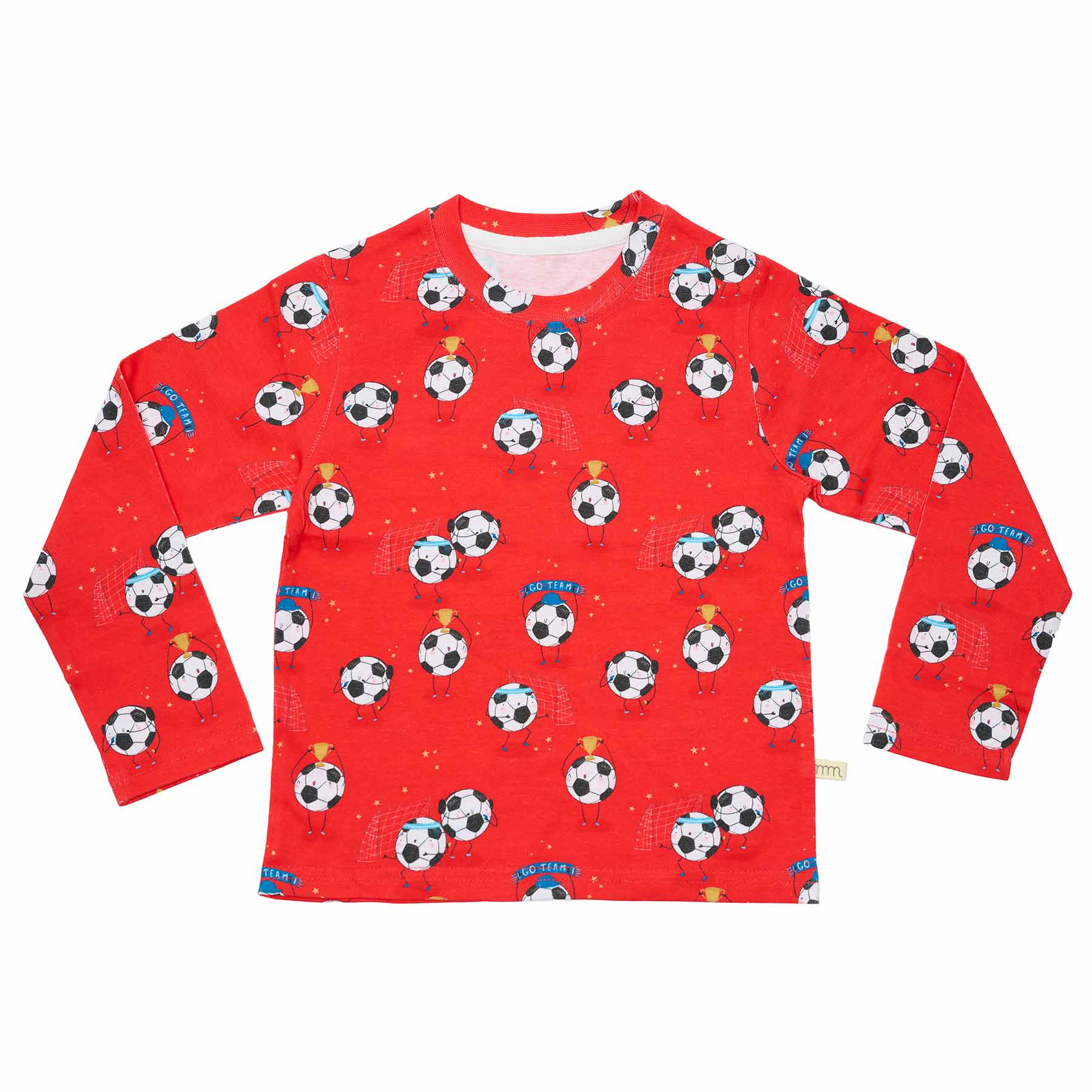 Kickin' Crimson Long Sleeve Tee - Totdot