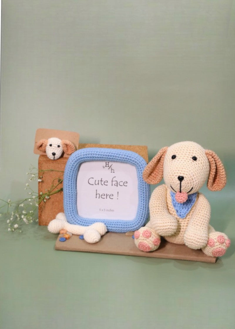 Puppy Love handmade crochet rakhi by Haute By Hand – Raksha Bandhan gift India