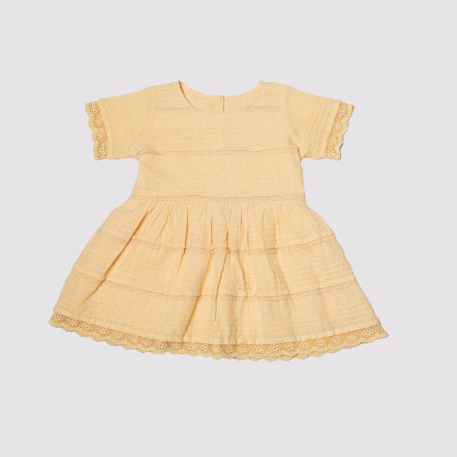 Vintage Little Dress - Yellow