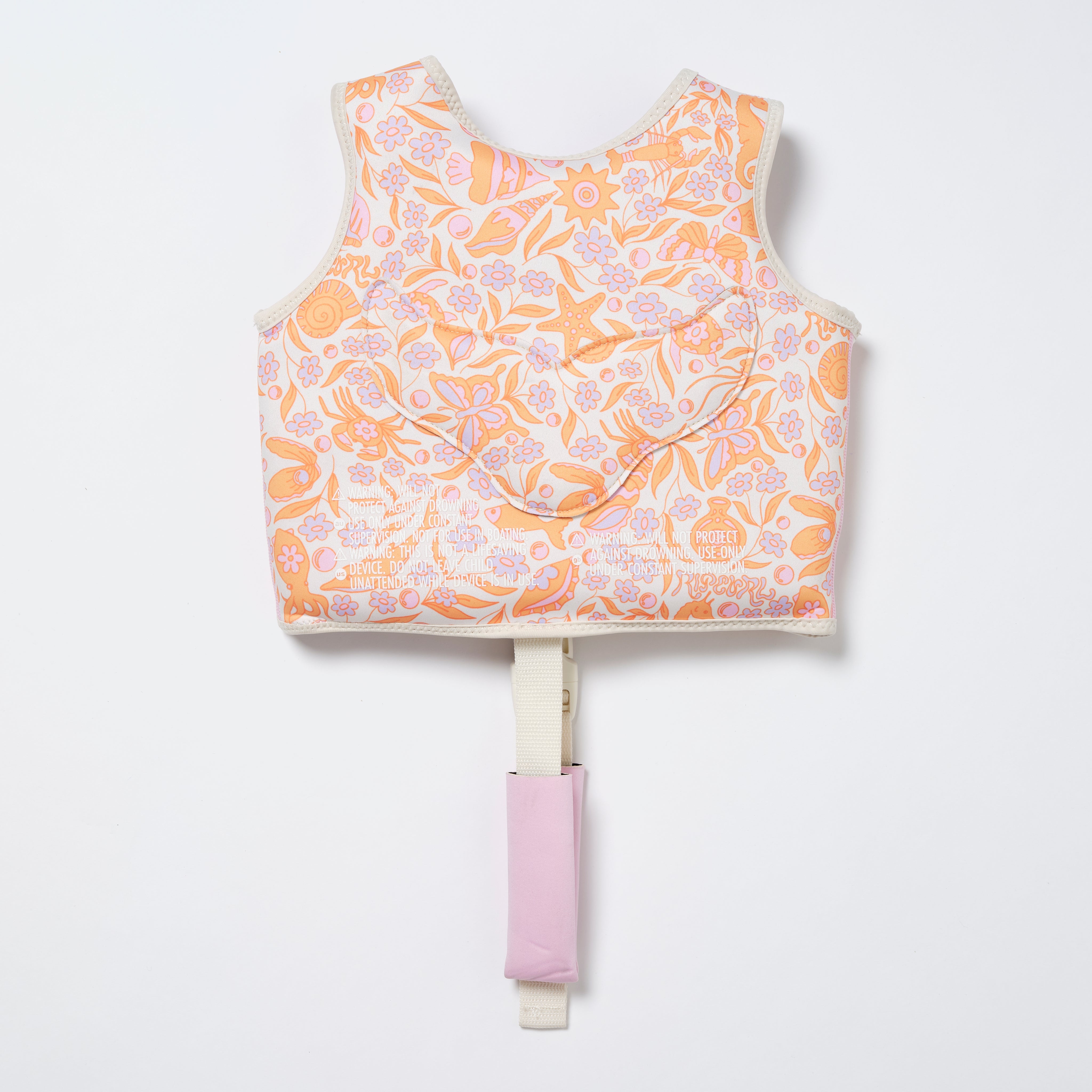 Kids Swim Vest Ocean Magic Pink