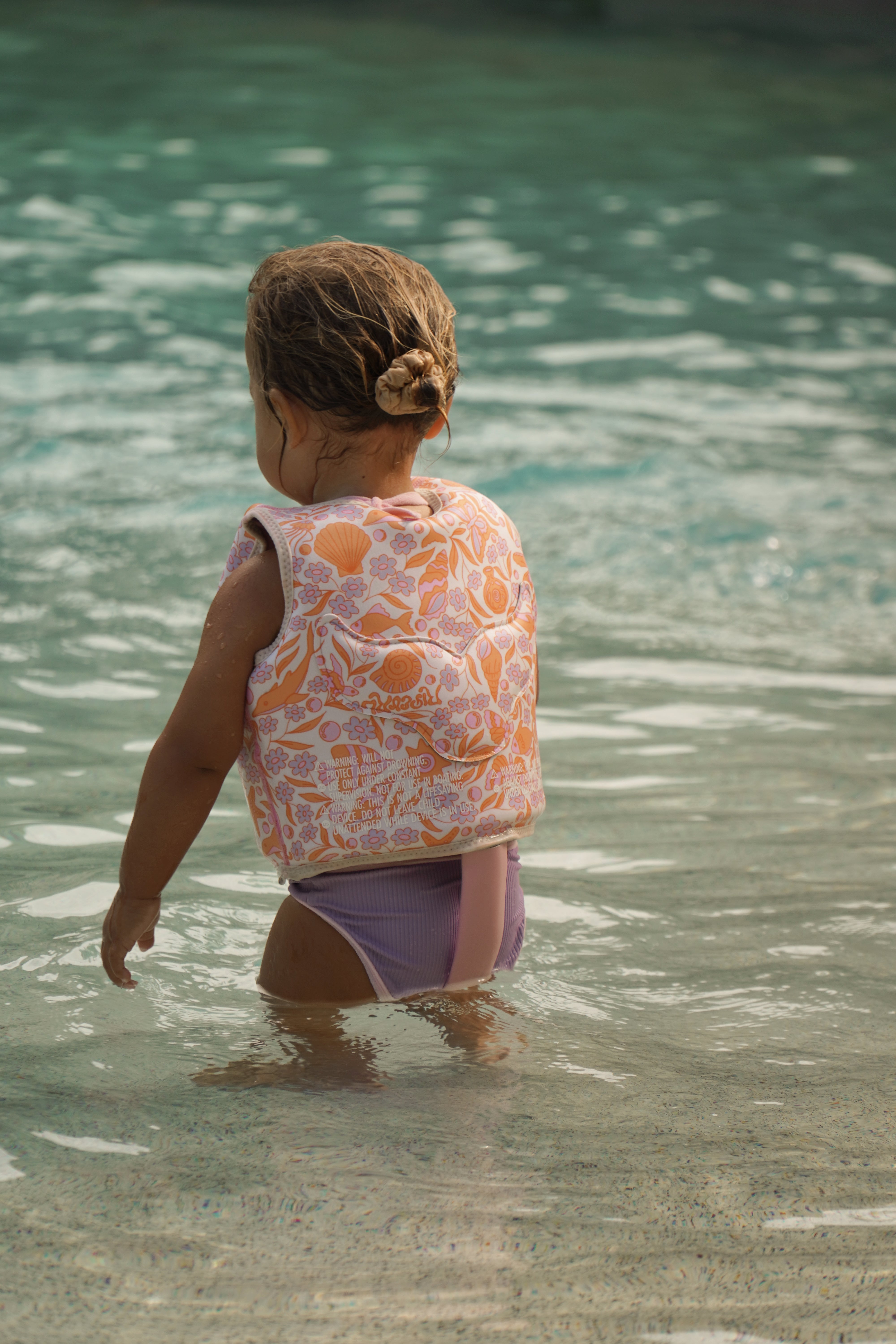 Kids Swim Vest Ocean Magic Pink