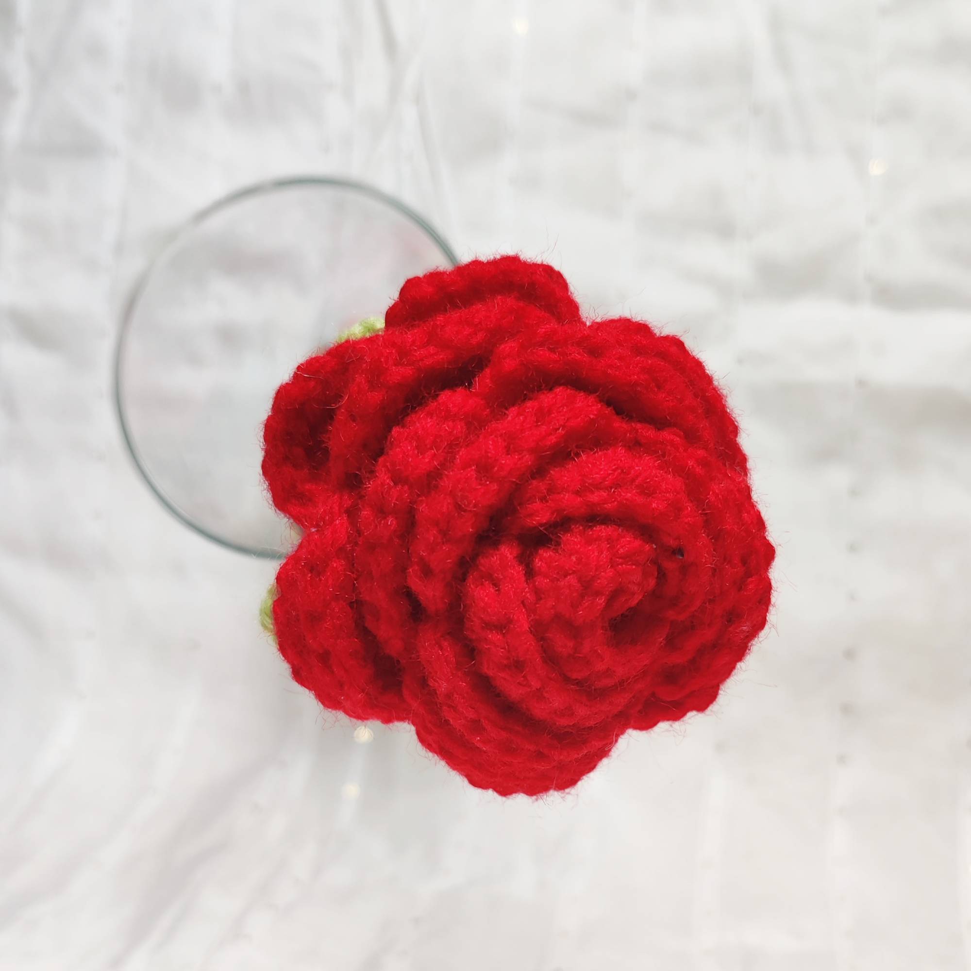 Rose Crochet Flower