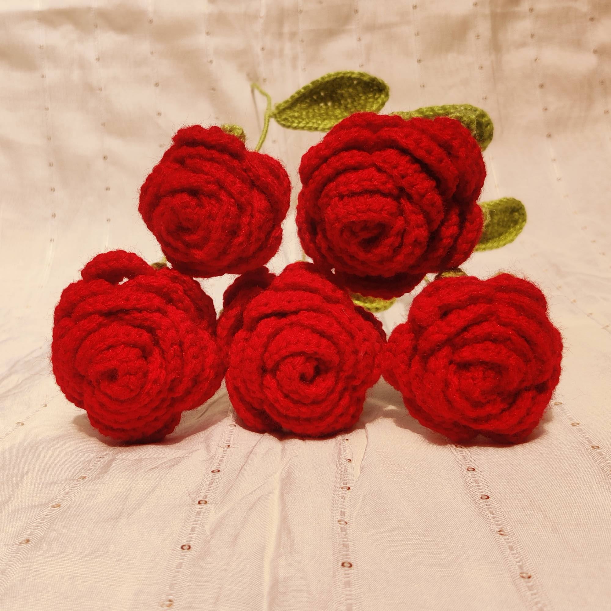 Rose Crochet Flower