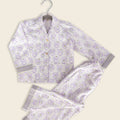 Lilac Owl Kids Night Suit