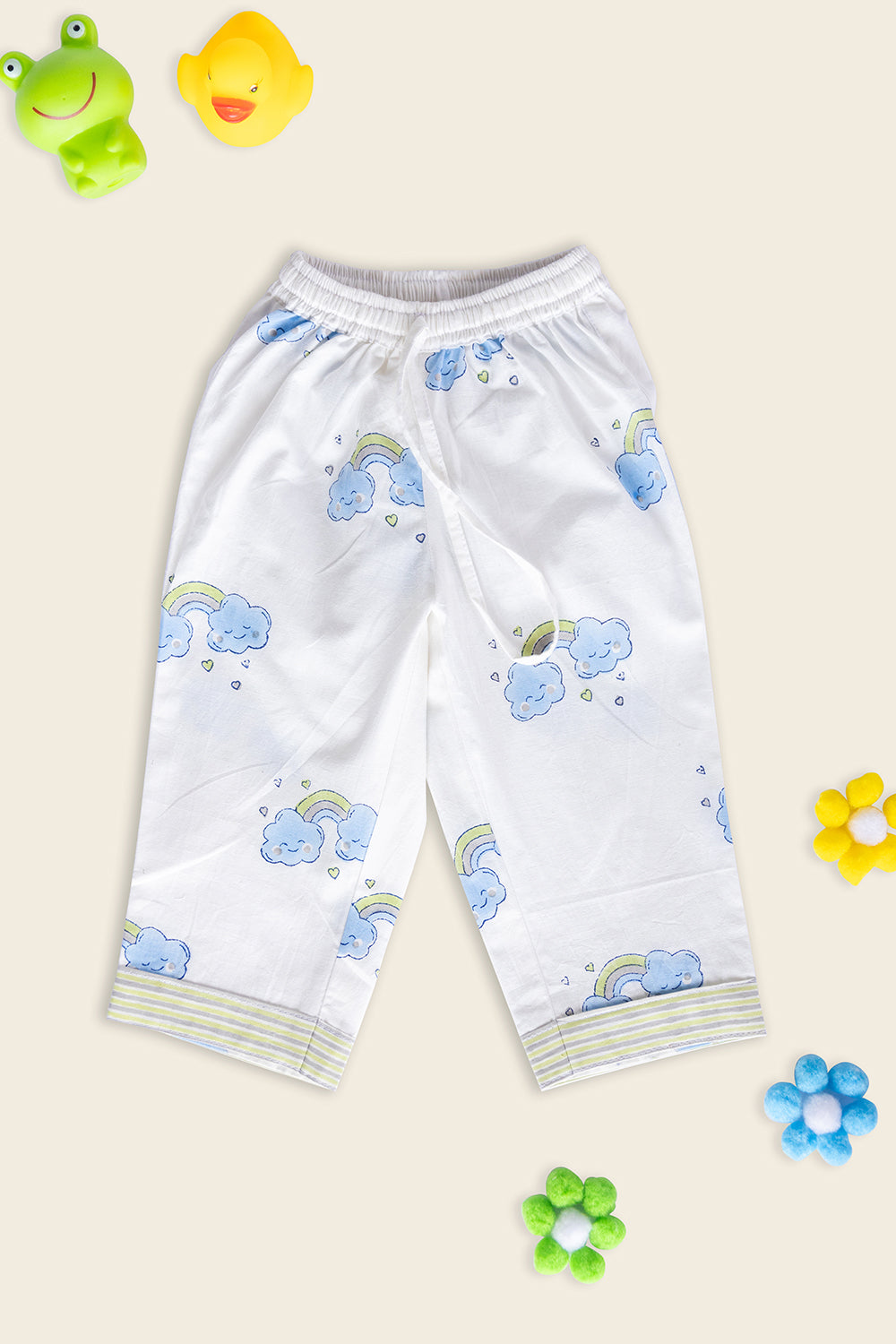 White Clouds Kids Night Suit - Totdot