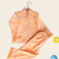 Orange Cat Kids Night Suit