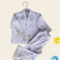 Grey Giraffe Kids Night Suit