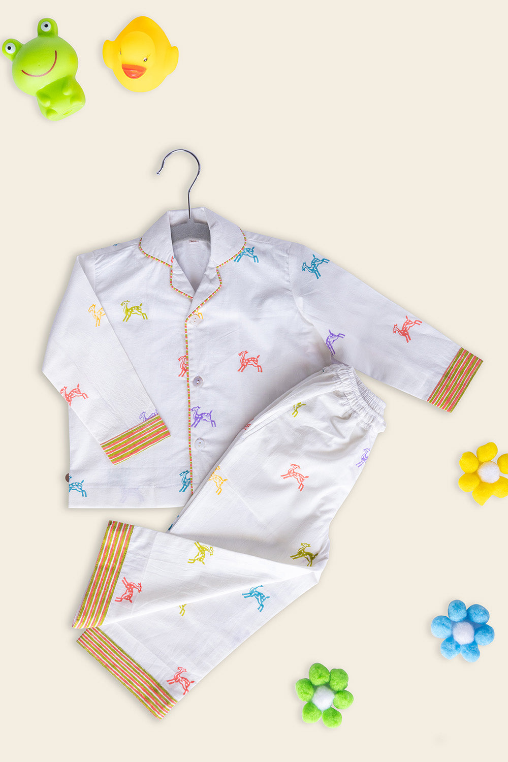 Tiny Little Deer Kids Night Suit - Totdot