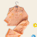 Orange Sea Shell Kids Night Suit