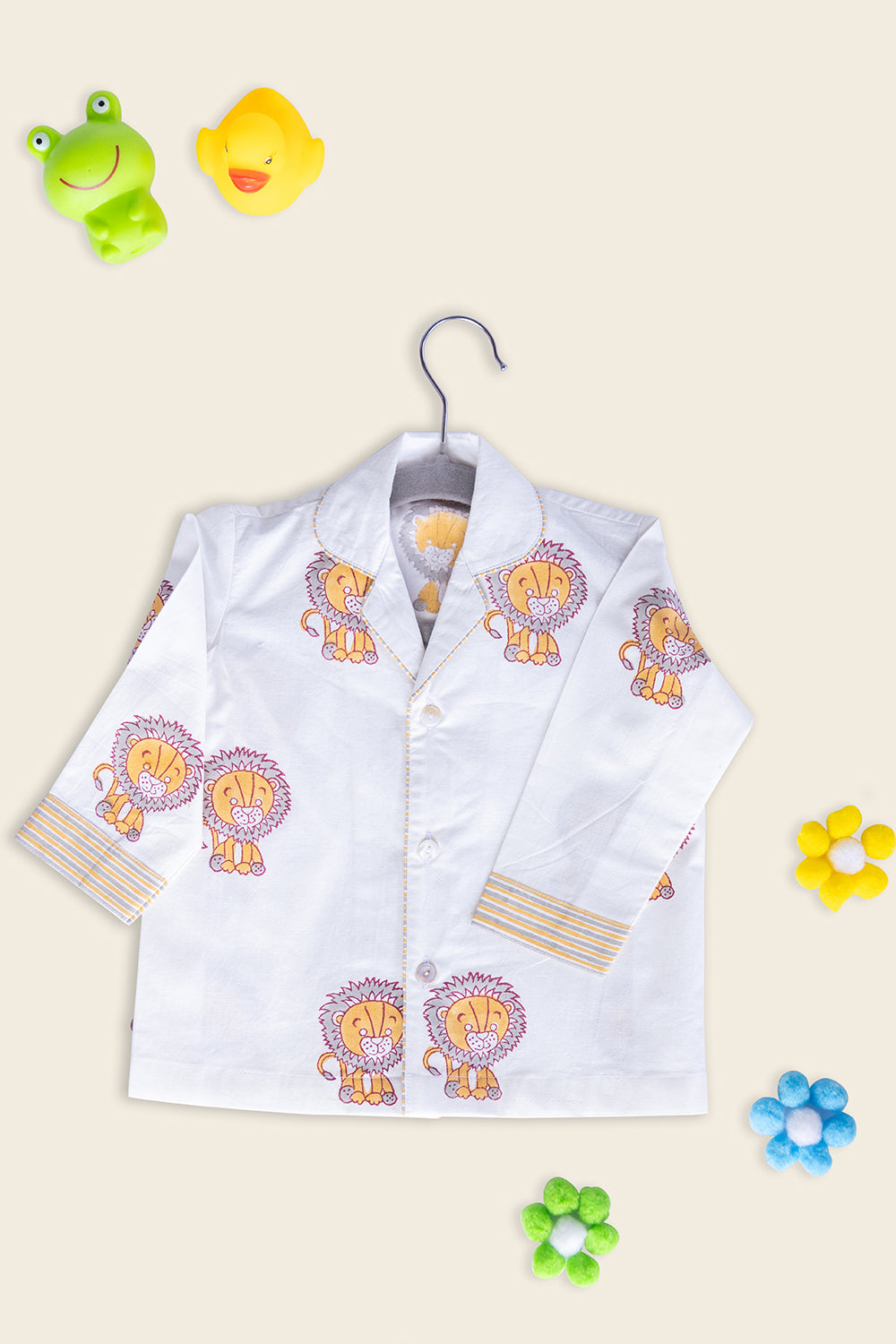 Little Lion Paws Kids Night Suit - Totdot