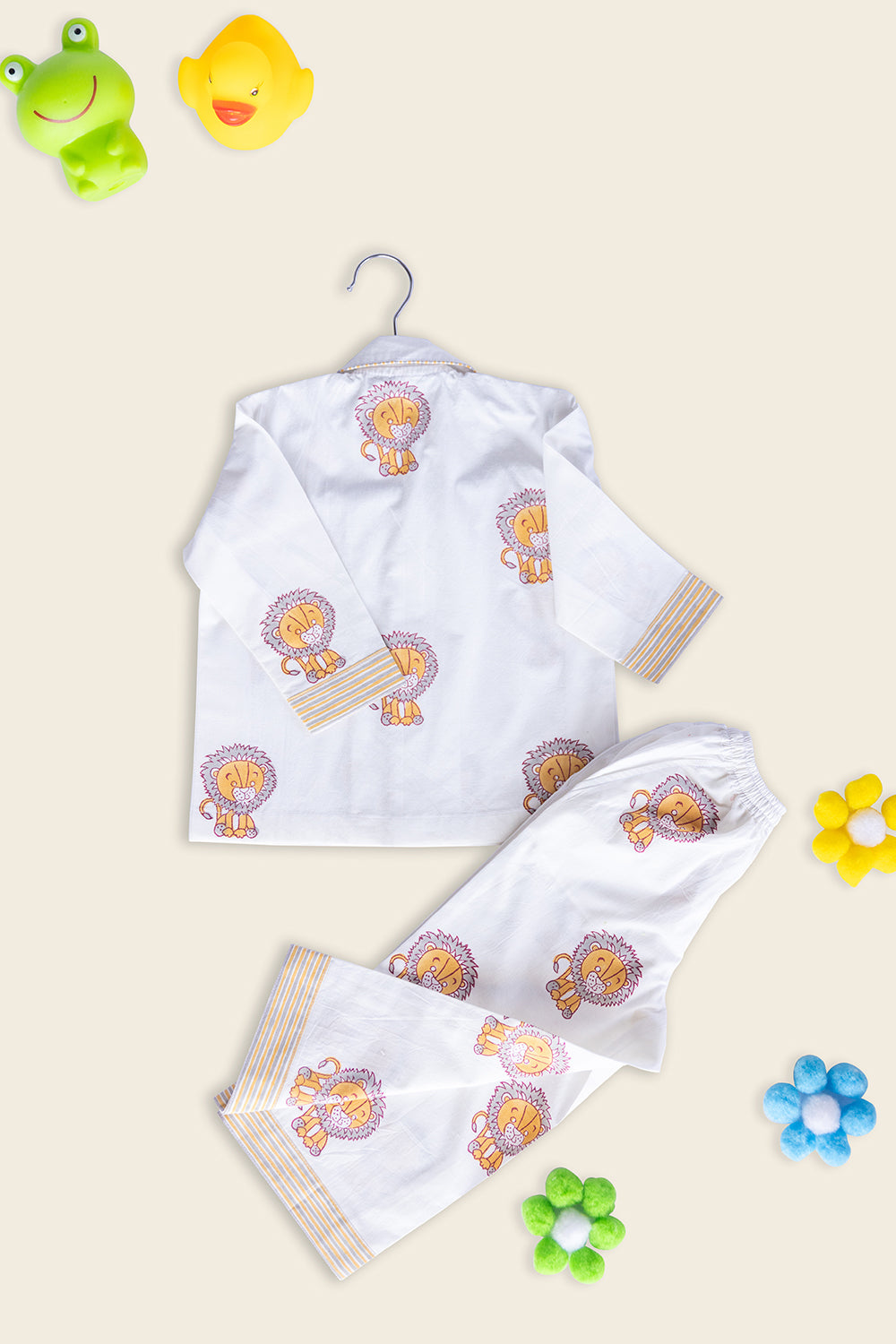 Little Lion Paws Kids Night Suit - Totdot