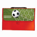 Personalised Red Folder - Soccer Goal