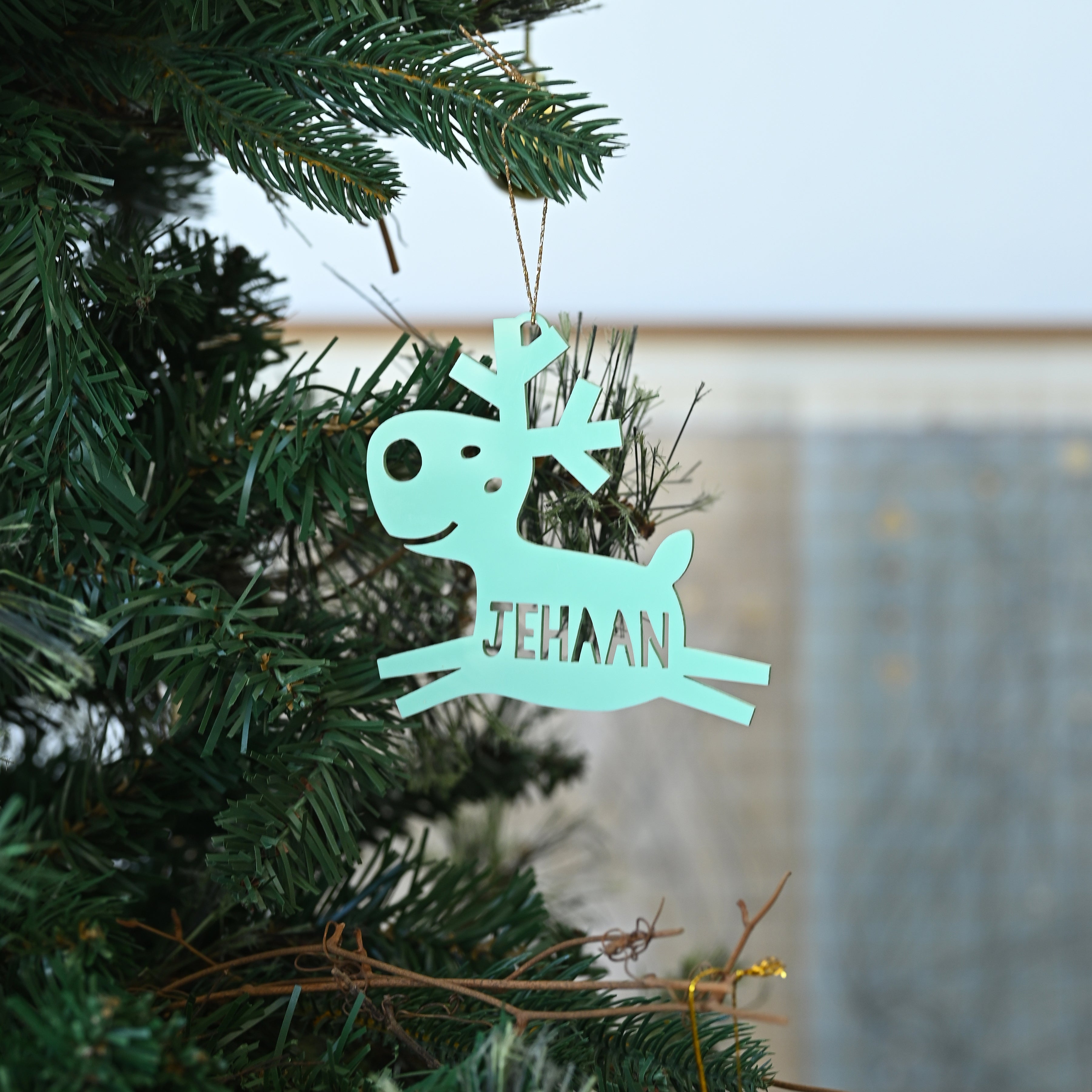 Xmas Shape Ornament - Reindeer