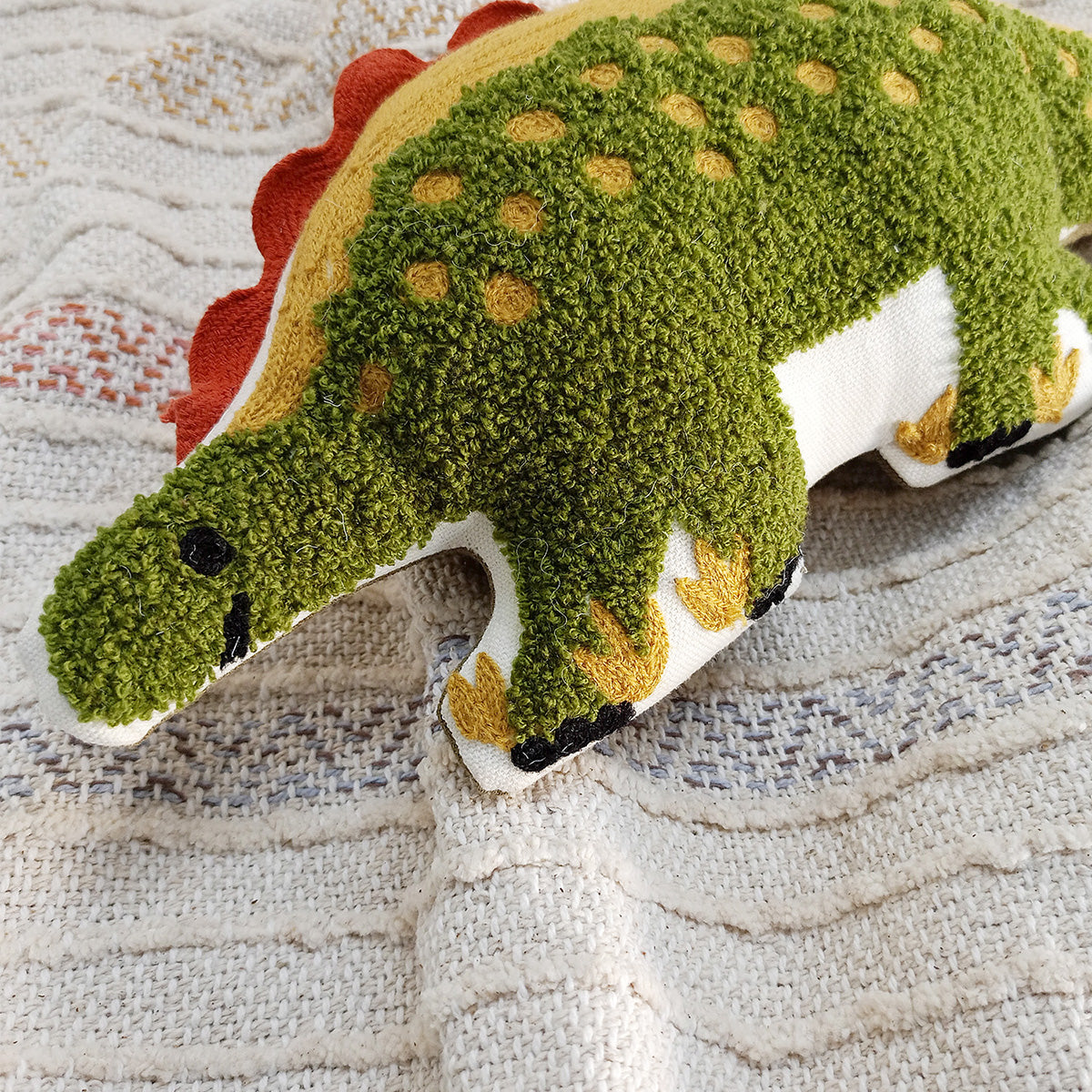 Rexy The Dinosaur - Shape Pillow