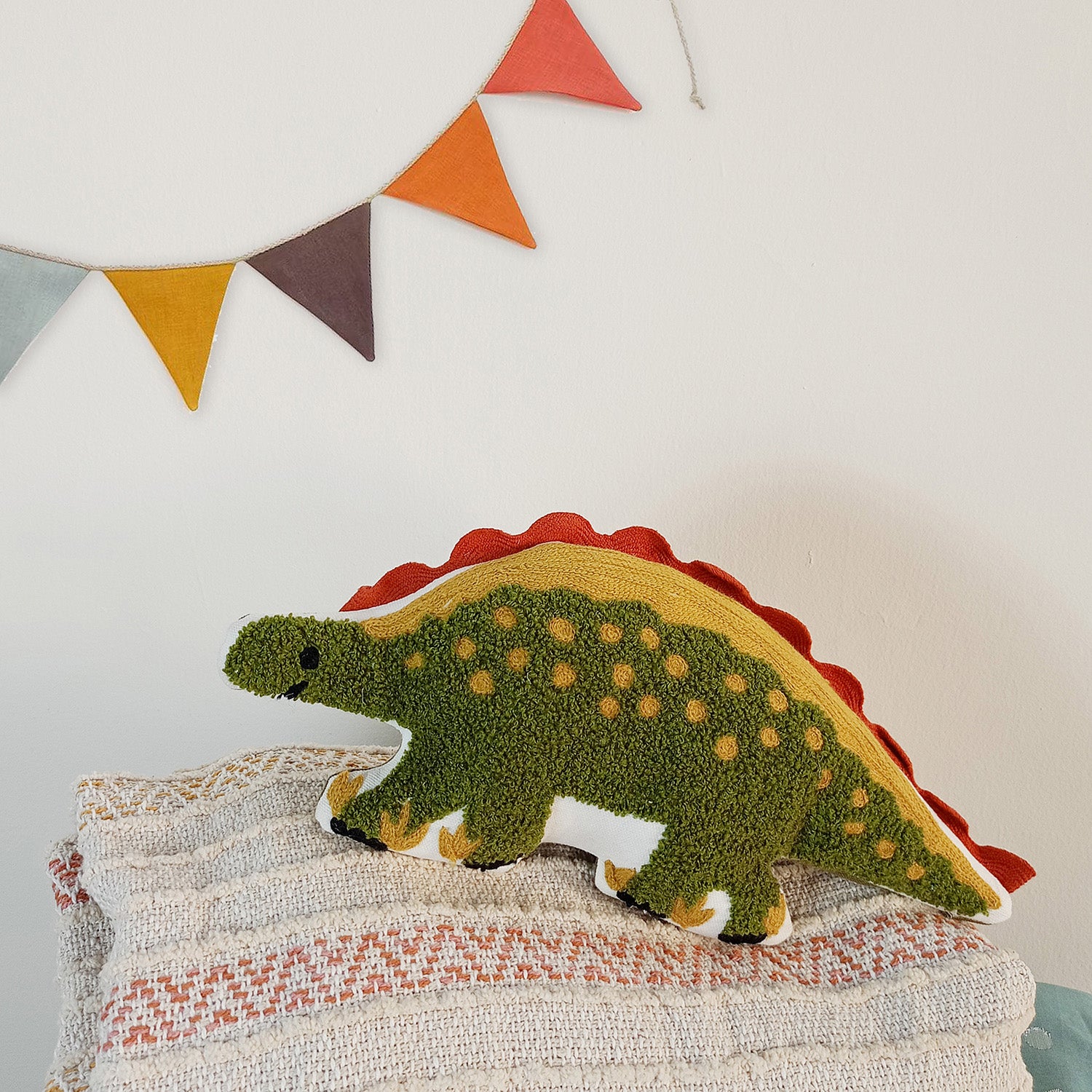 Rexy The Dinosaur - Shape Pillow