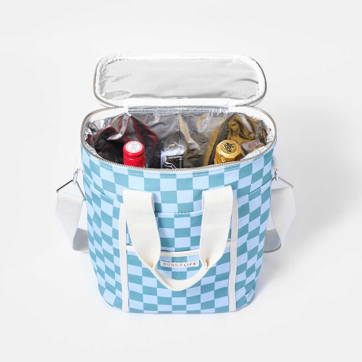 Canvas Drinks Bag Jardin Ocean - Totdot