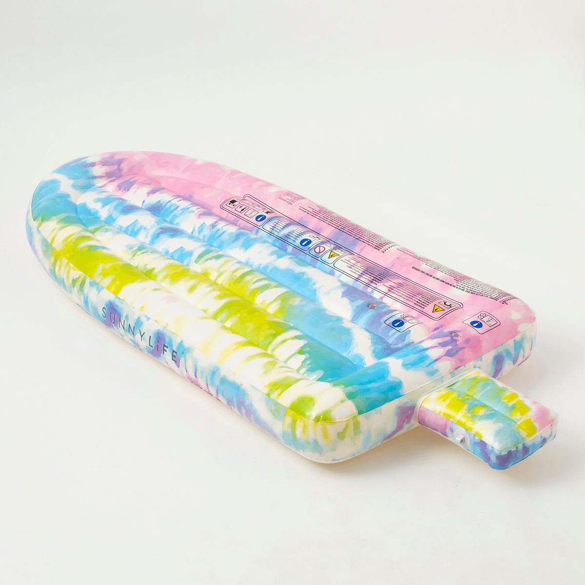 Luxe Lie-On Float Ice Pop Tie Dye - Totdot