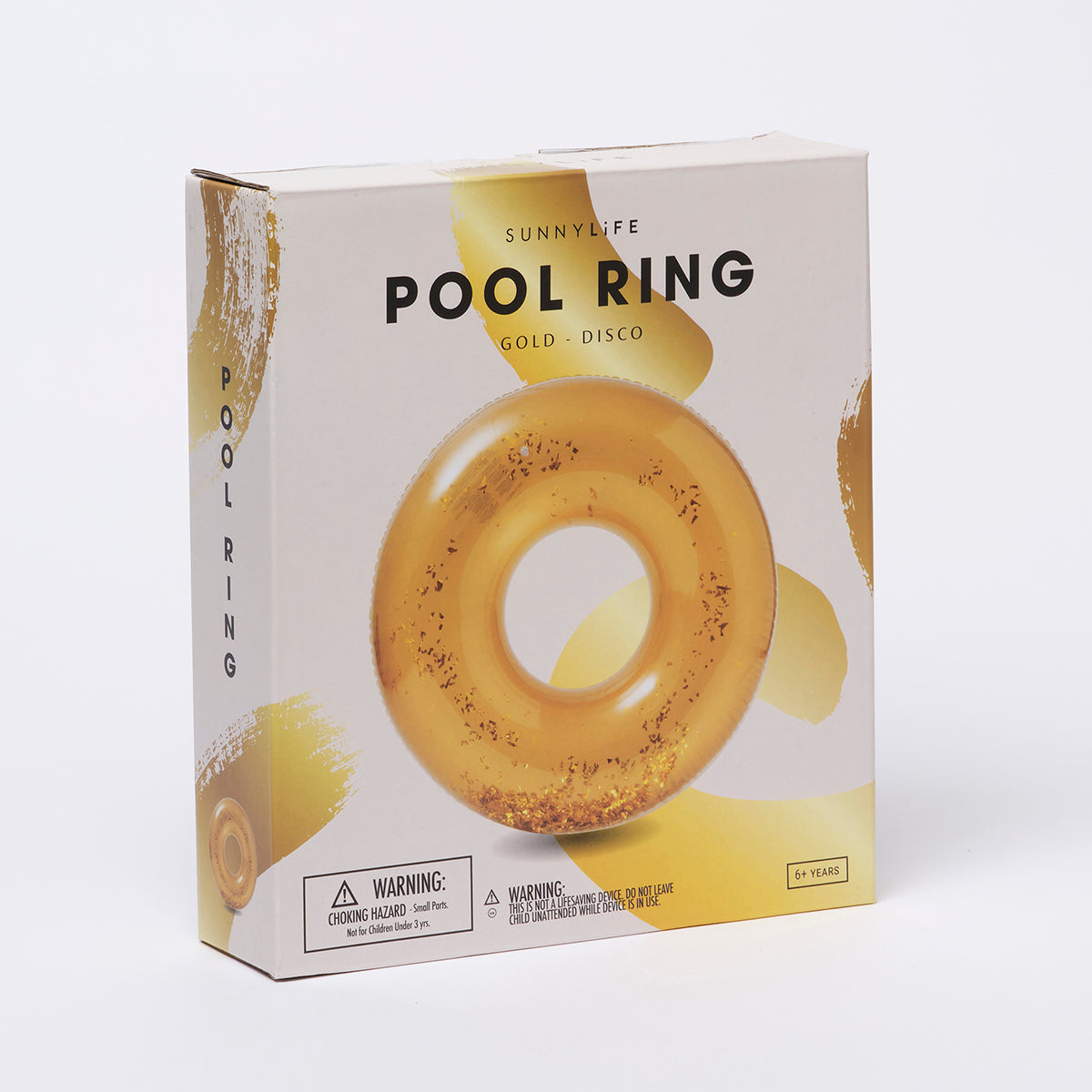 Pool Ring Disco Gold - Totdot