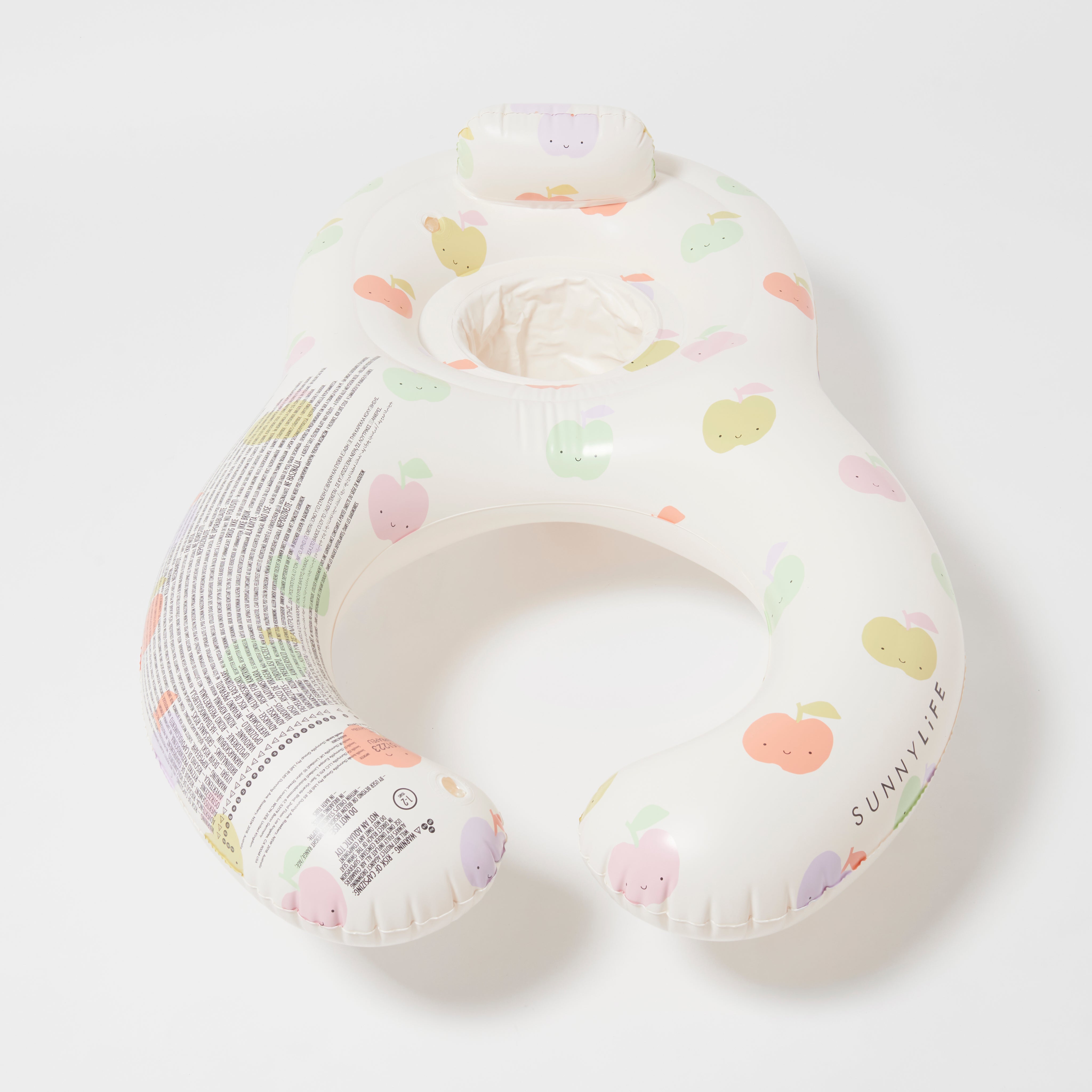 Float Together Baby Seat Apple Sorbet Multi - Totdot