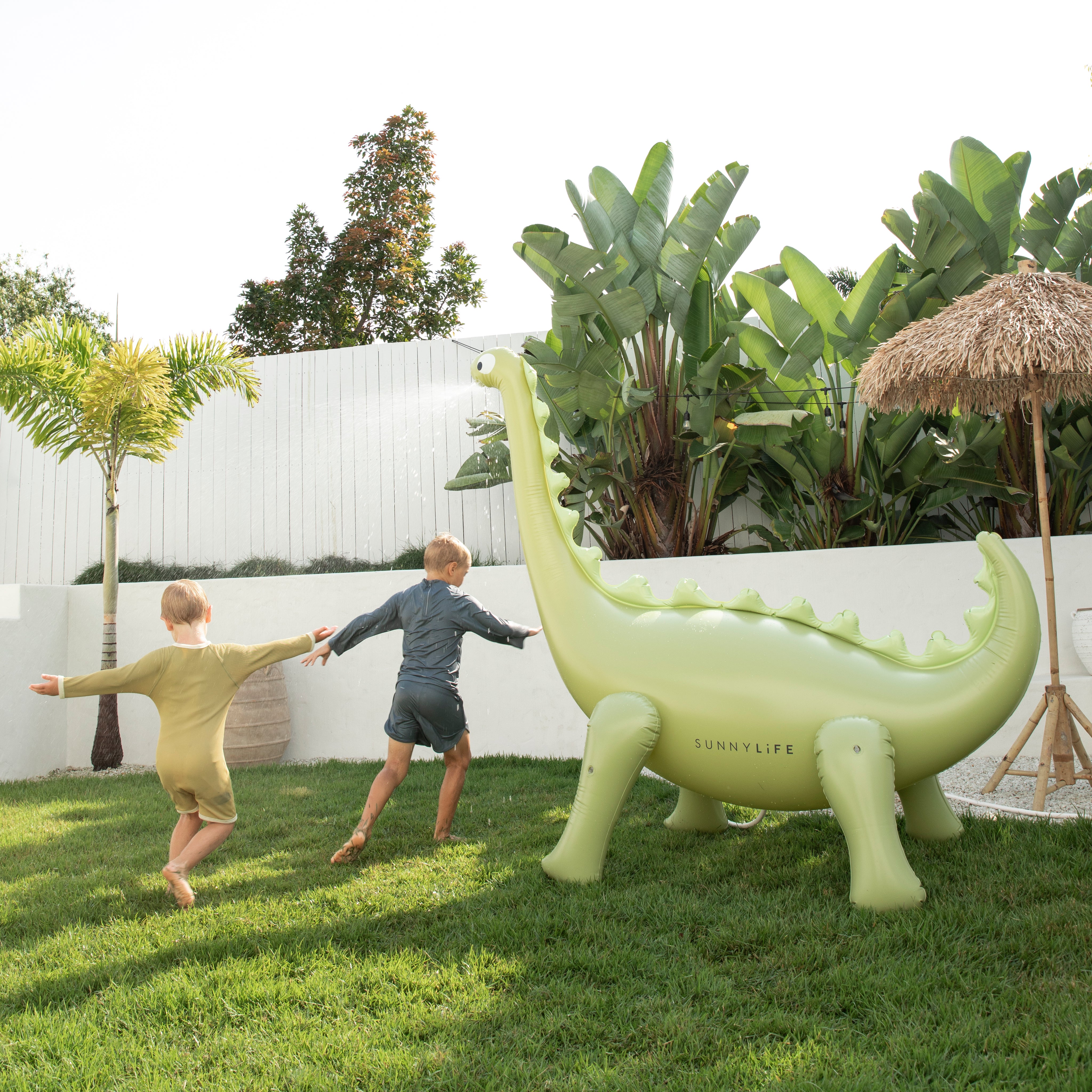 Dino Giant Sprinkler Into the Wild Khaki - Totdot