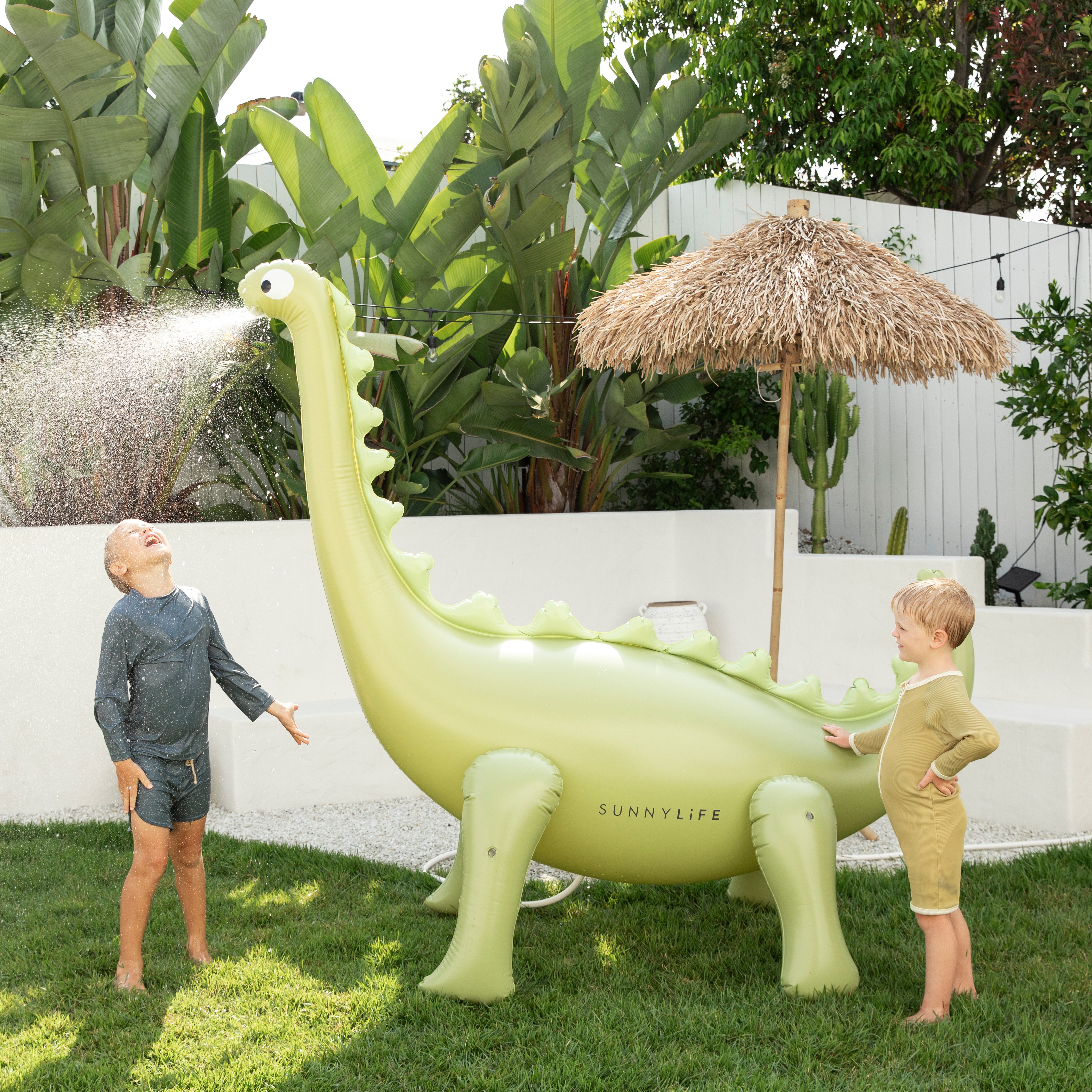 Dino Giant Sprinkler Into the Wild Khaki - Totdot