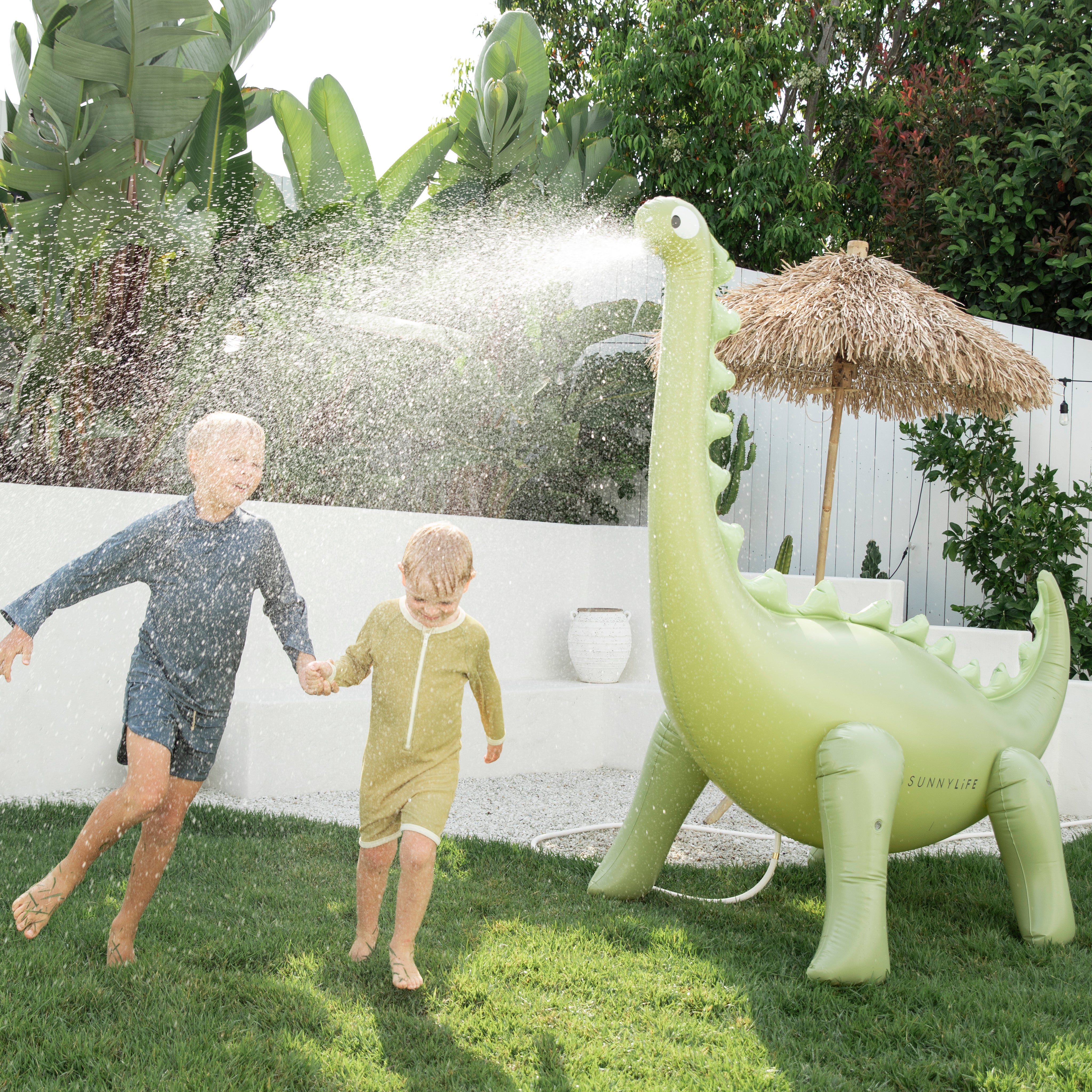 Dino Giant Sprinkler Into the Wild Khaki - Totdot