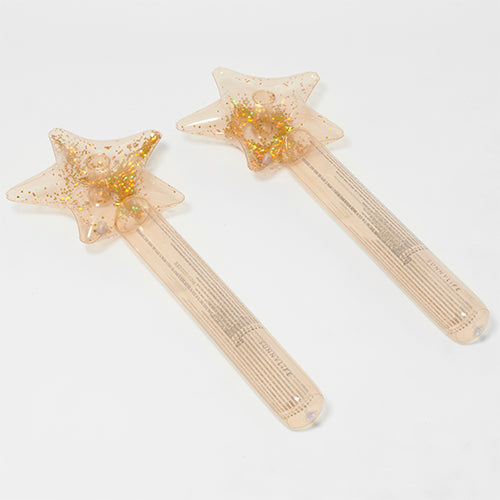 Kids Inflatable Star Wand Princess Swan Gold Set of 2 - Totdot