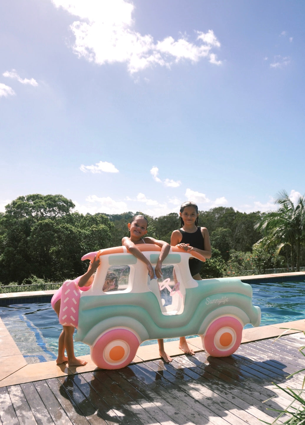 Luxe Lie-On Float Beach Buggy Multi - Totdot