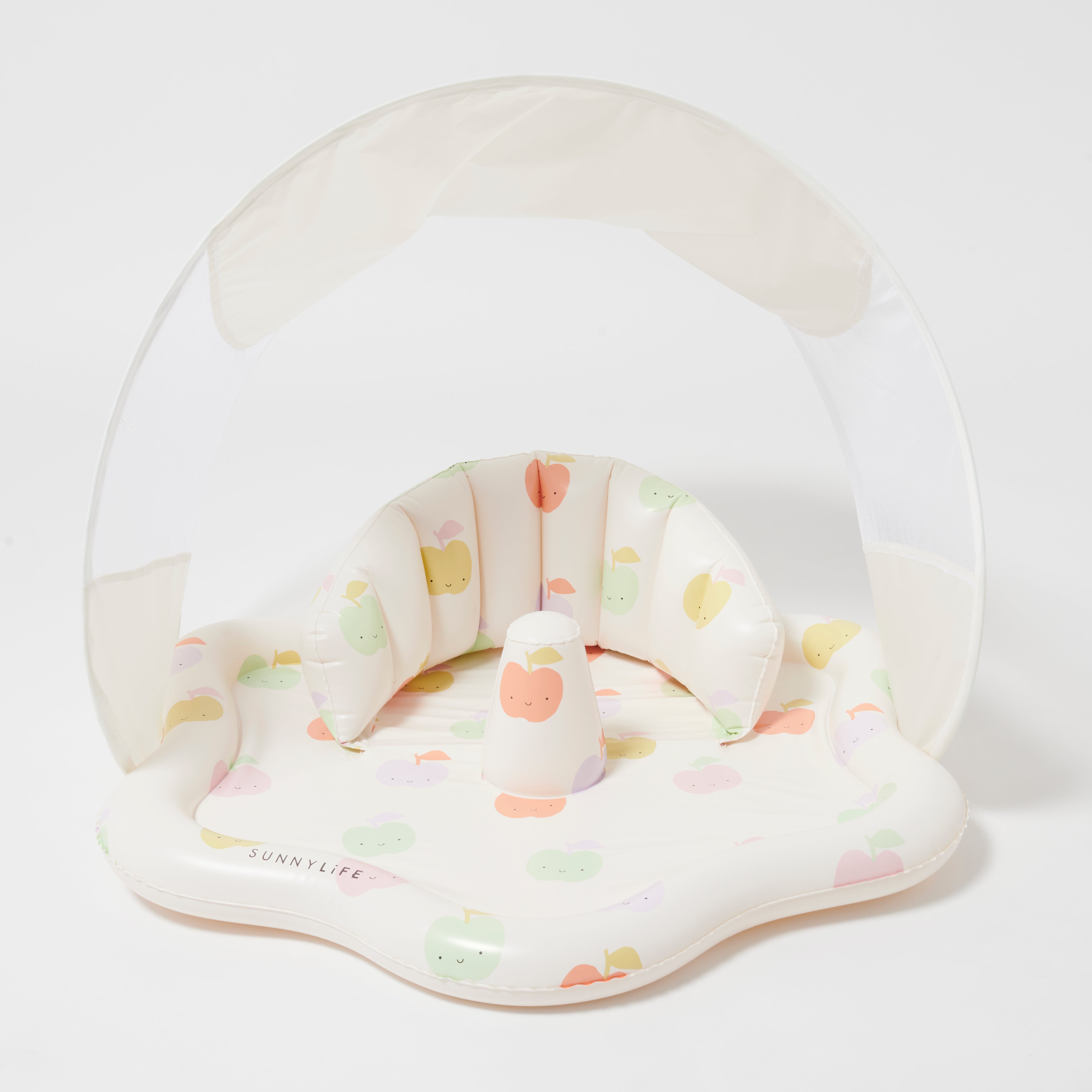 Baby Playmat with Shade Apple Sorbet Multi - Totdot