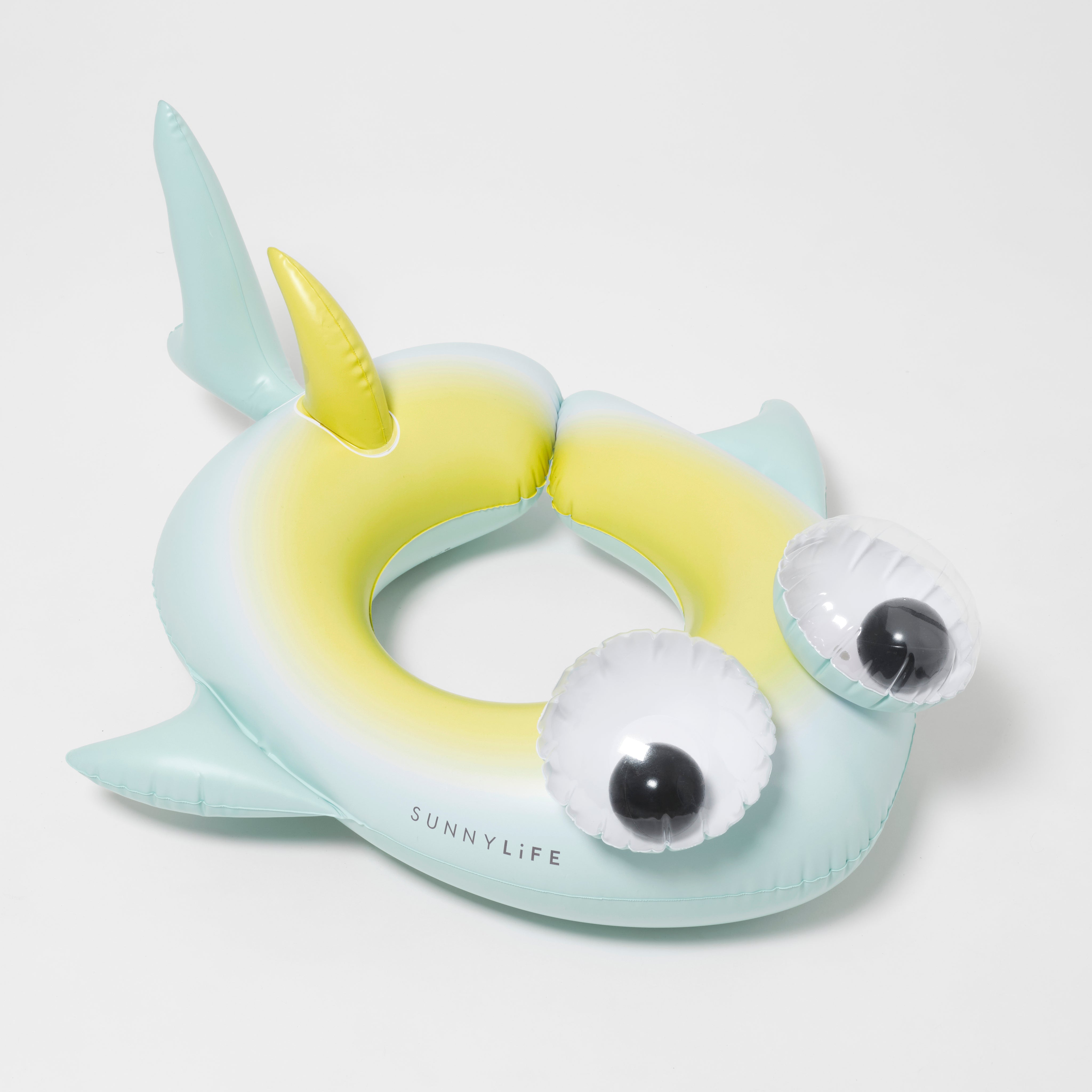 Kids Pool Ring Salty the Shark Multi - Totdot