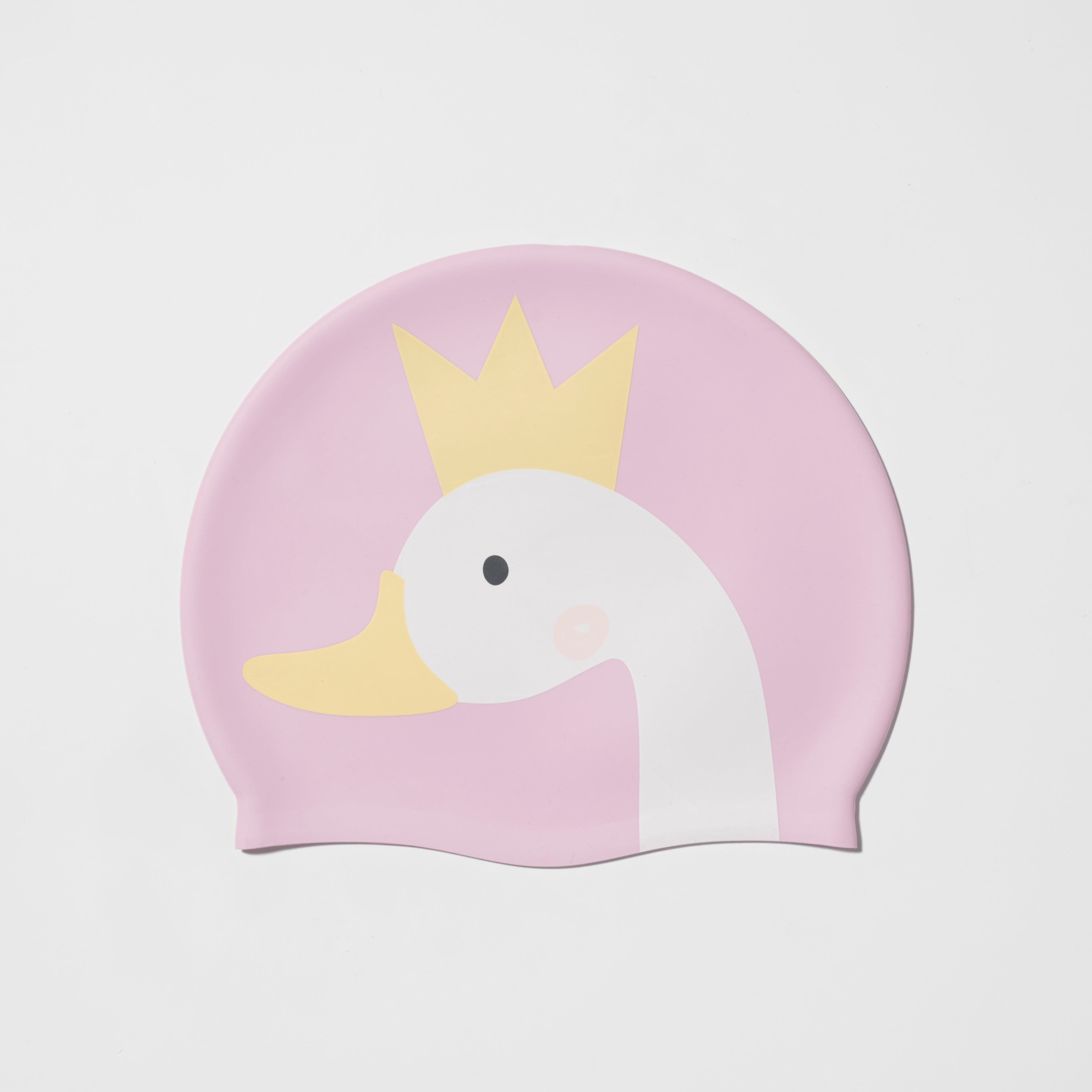 Kids Swimming Cap Princess Swan Multi - Totdot