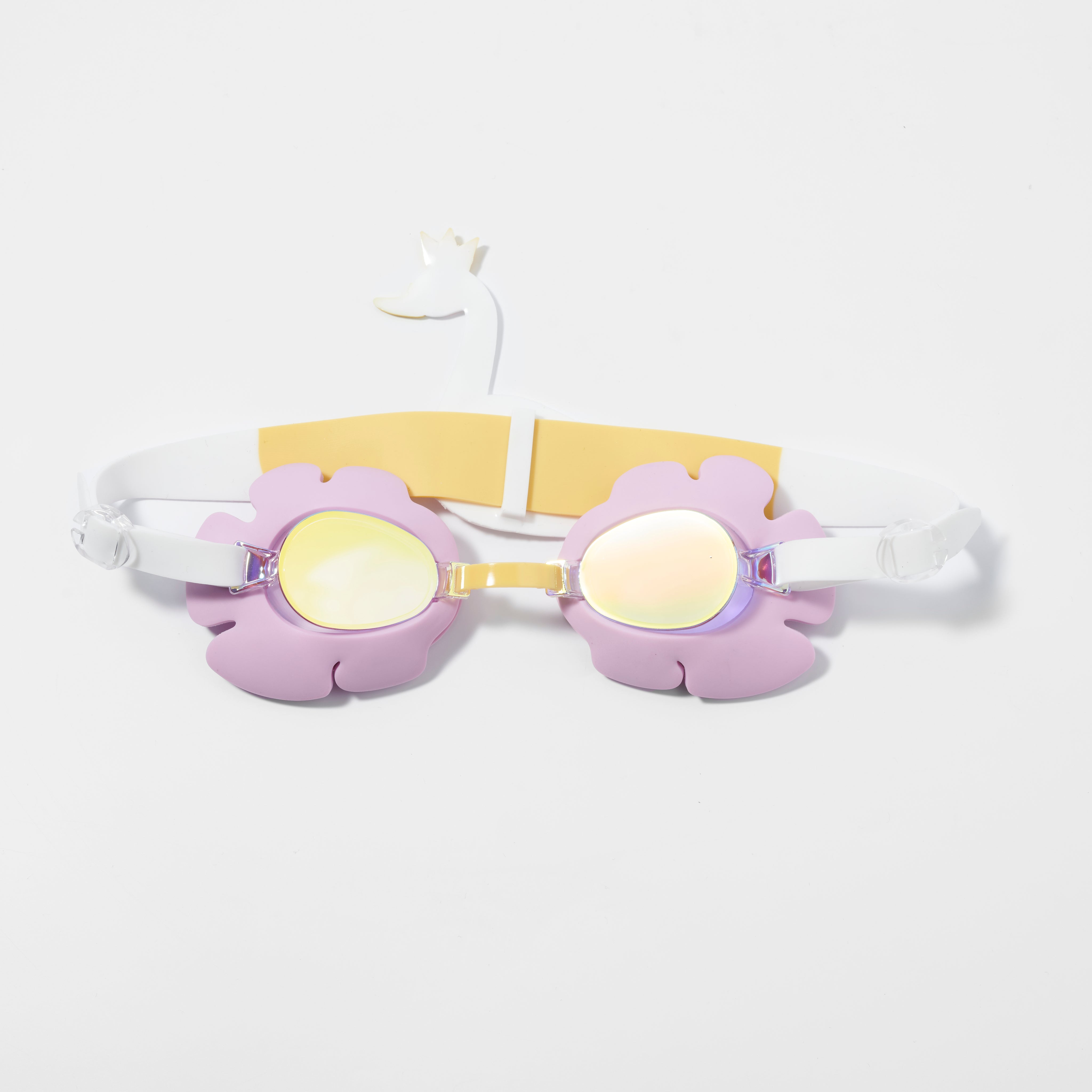 Kids Swim Goggles Princess Swan Multi - Totdot