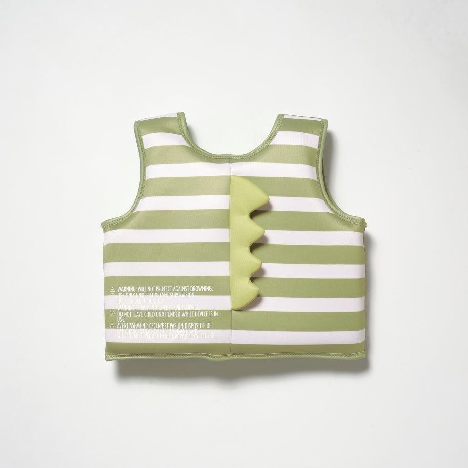 Kids Swim Vest  Into the Wild Khaki - Totdot