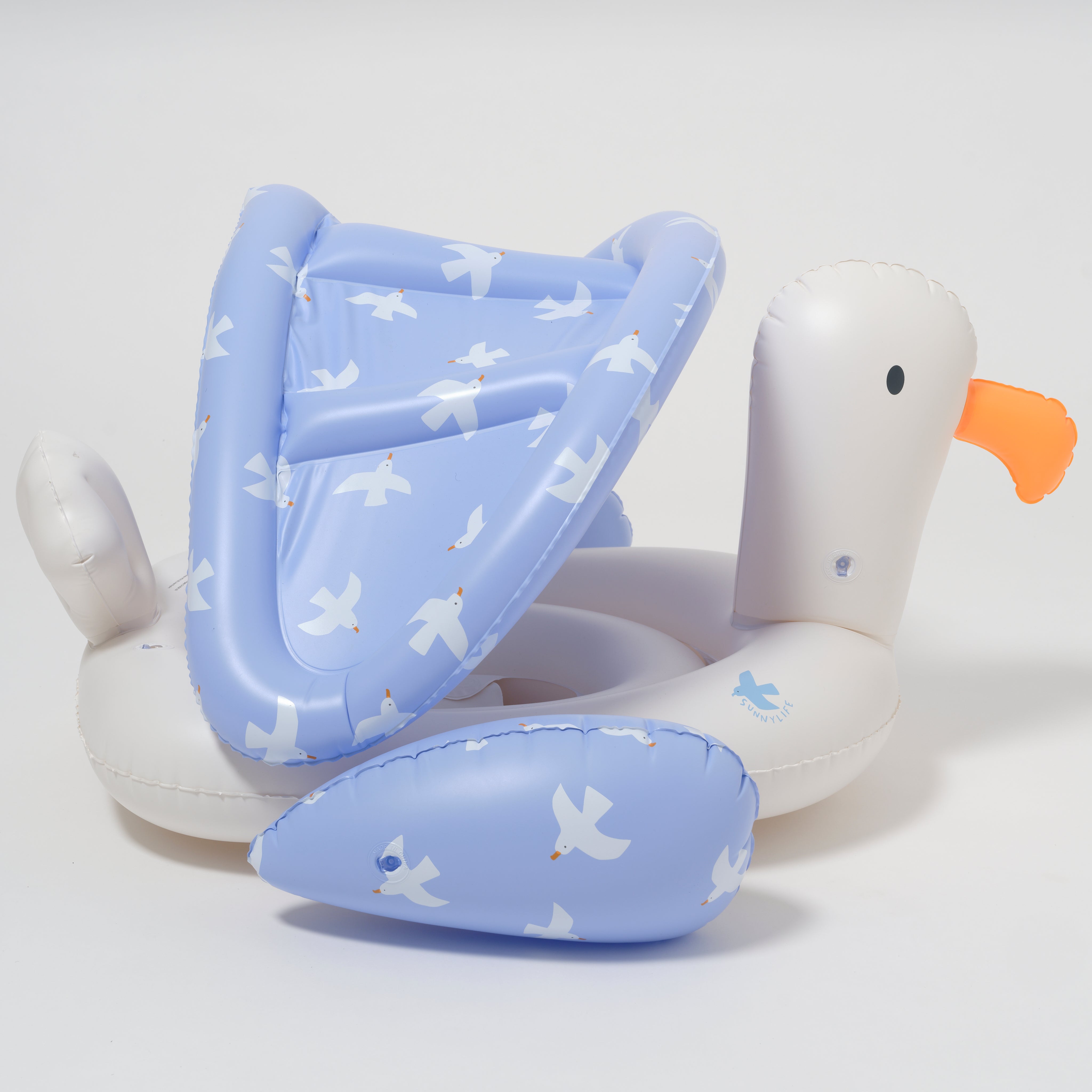 Baby Float Sid the Seagull Blue