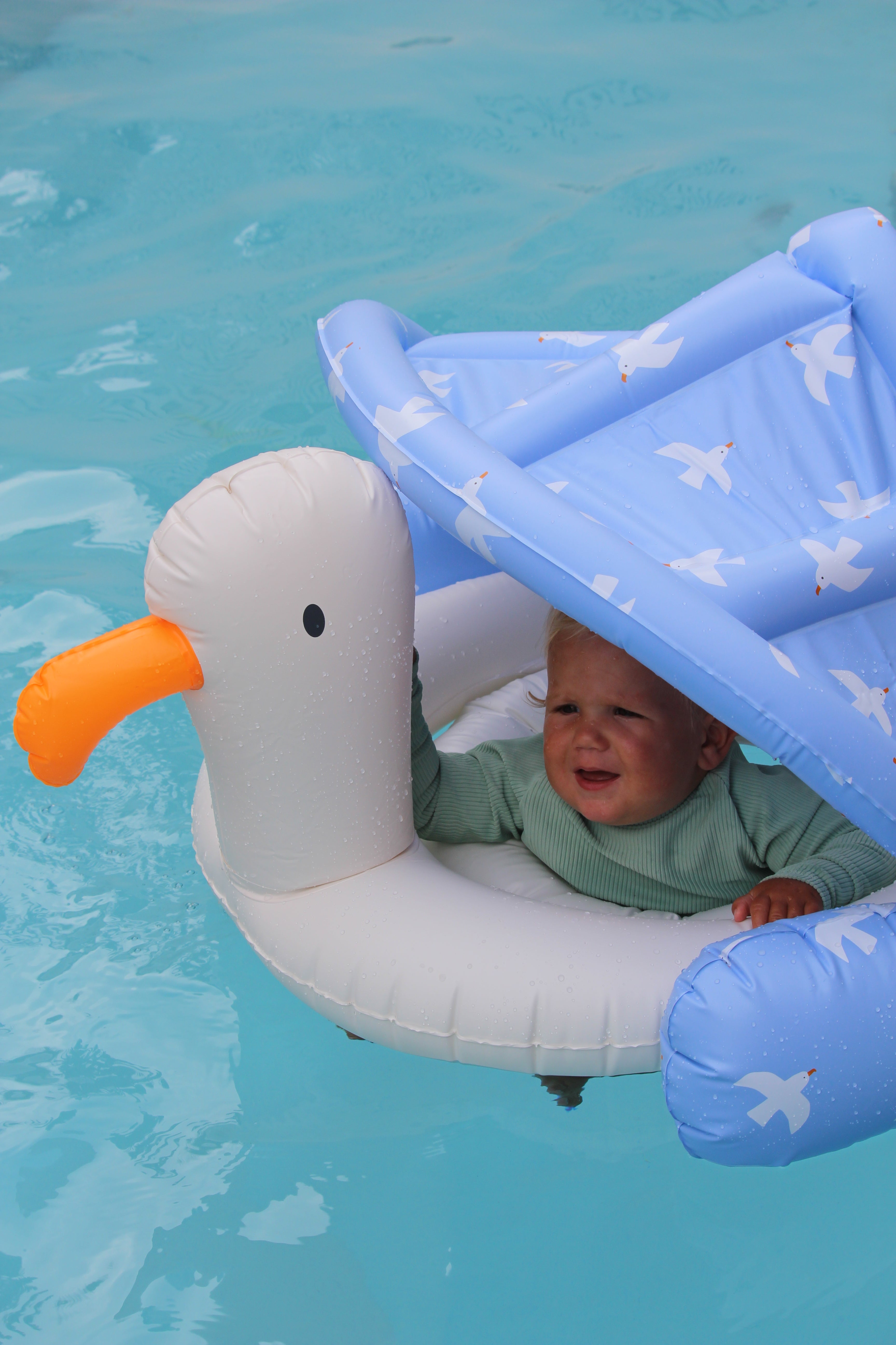 Baby Float Sid the Seagull Blue