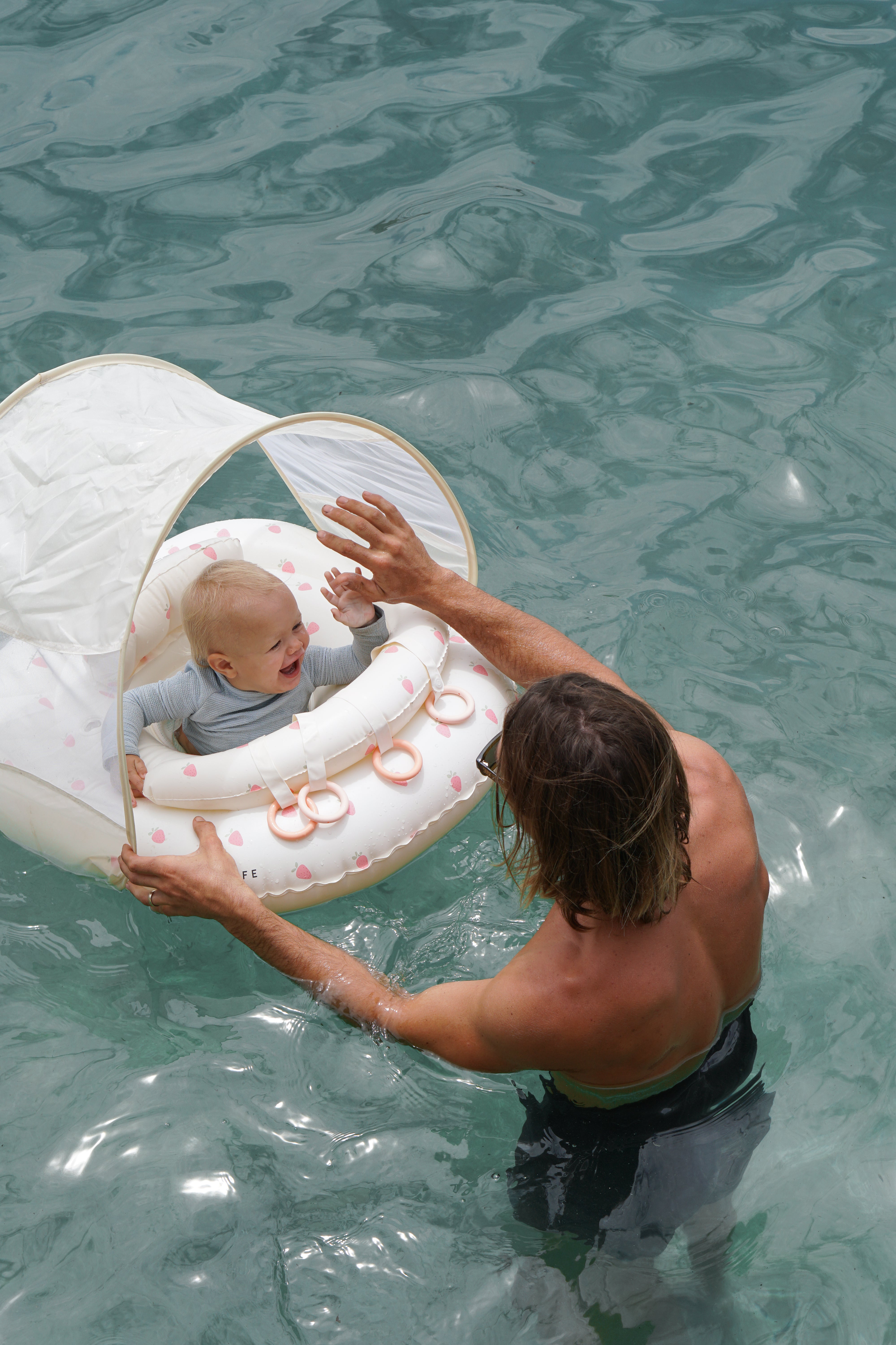 Interactive Baby Float Strawberry Sunshine Pink