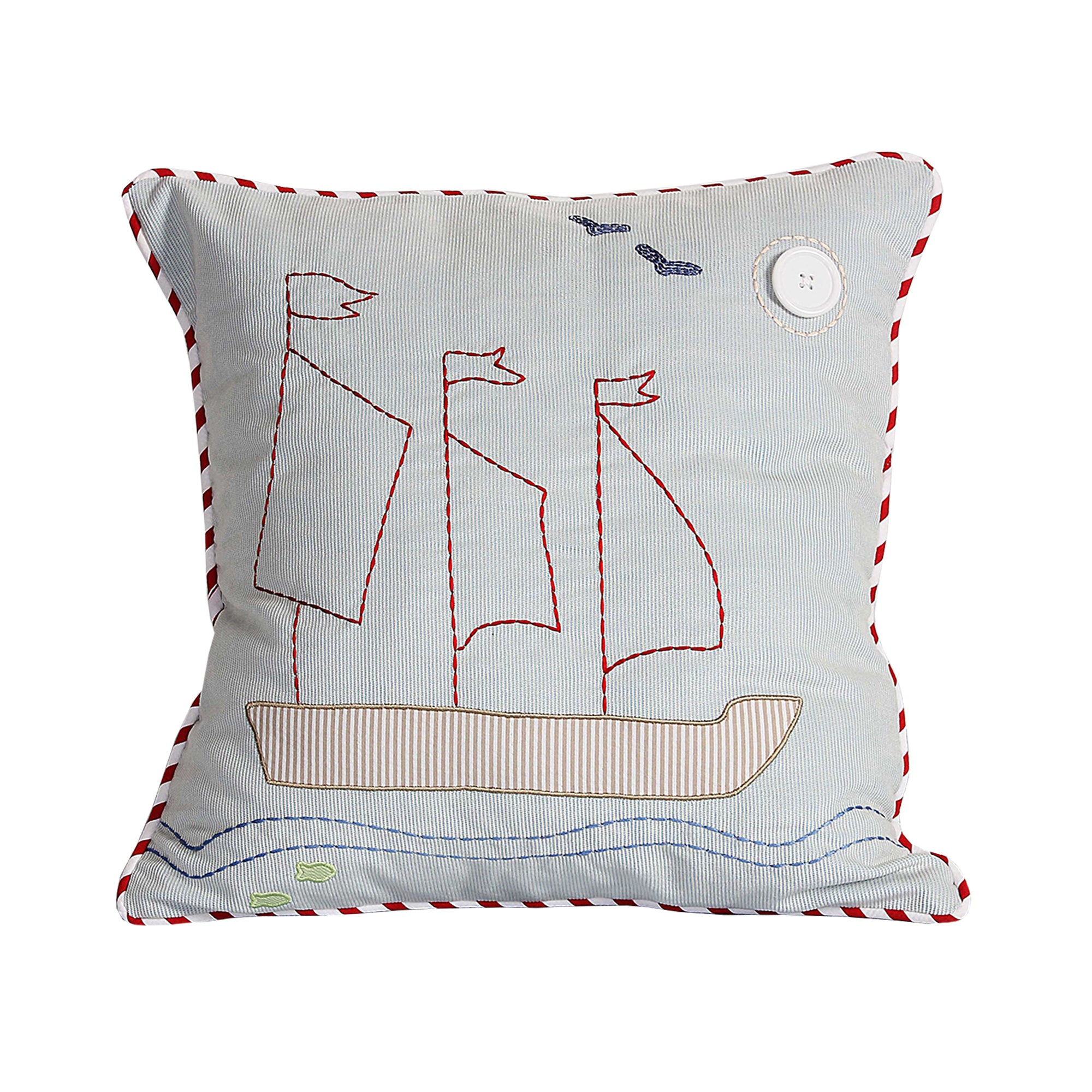 Sailor Boat - Cushion Cover