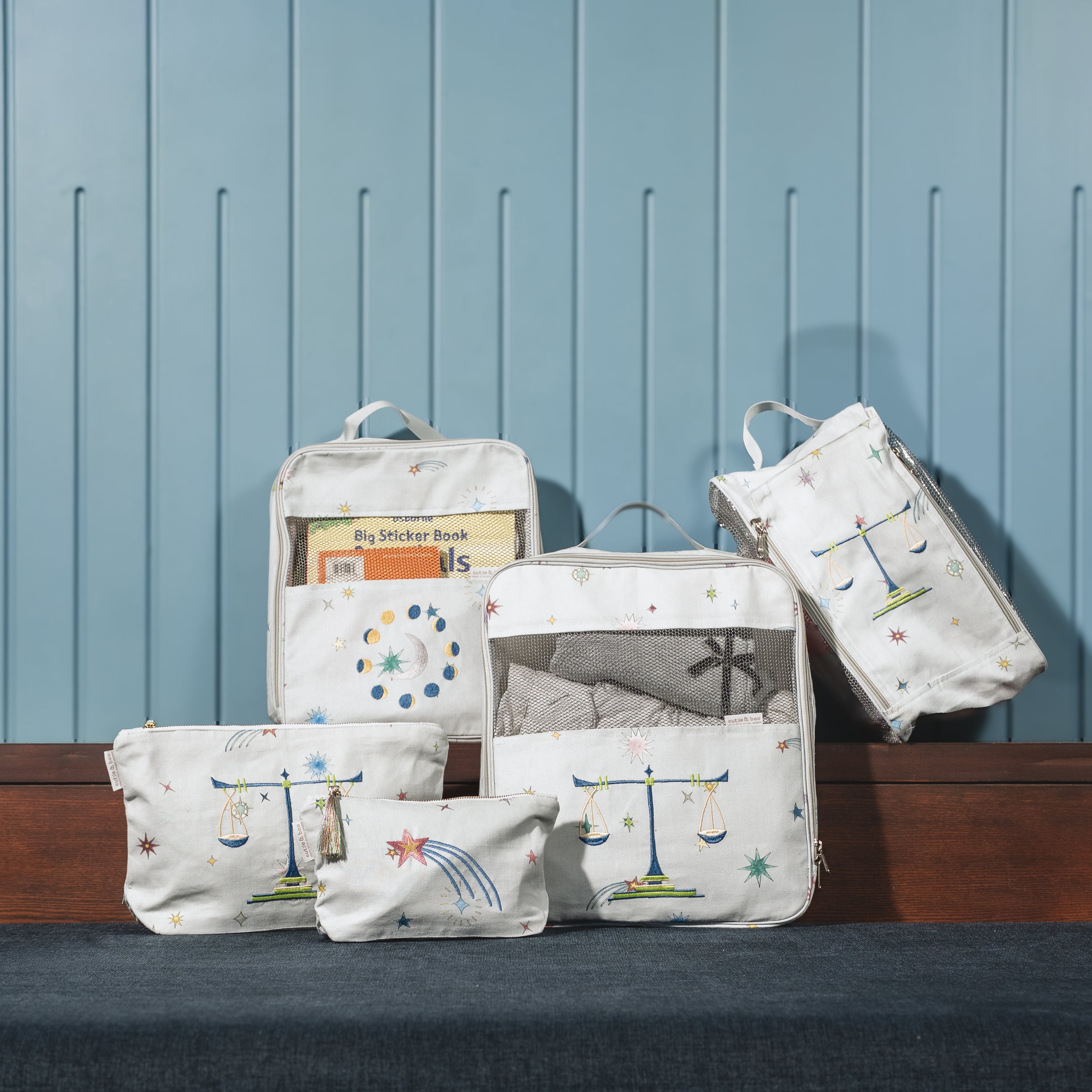 Star Chasers Organizer Bags - Set of 5