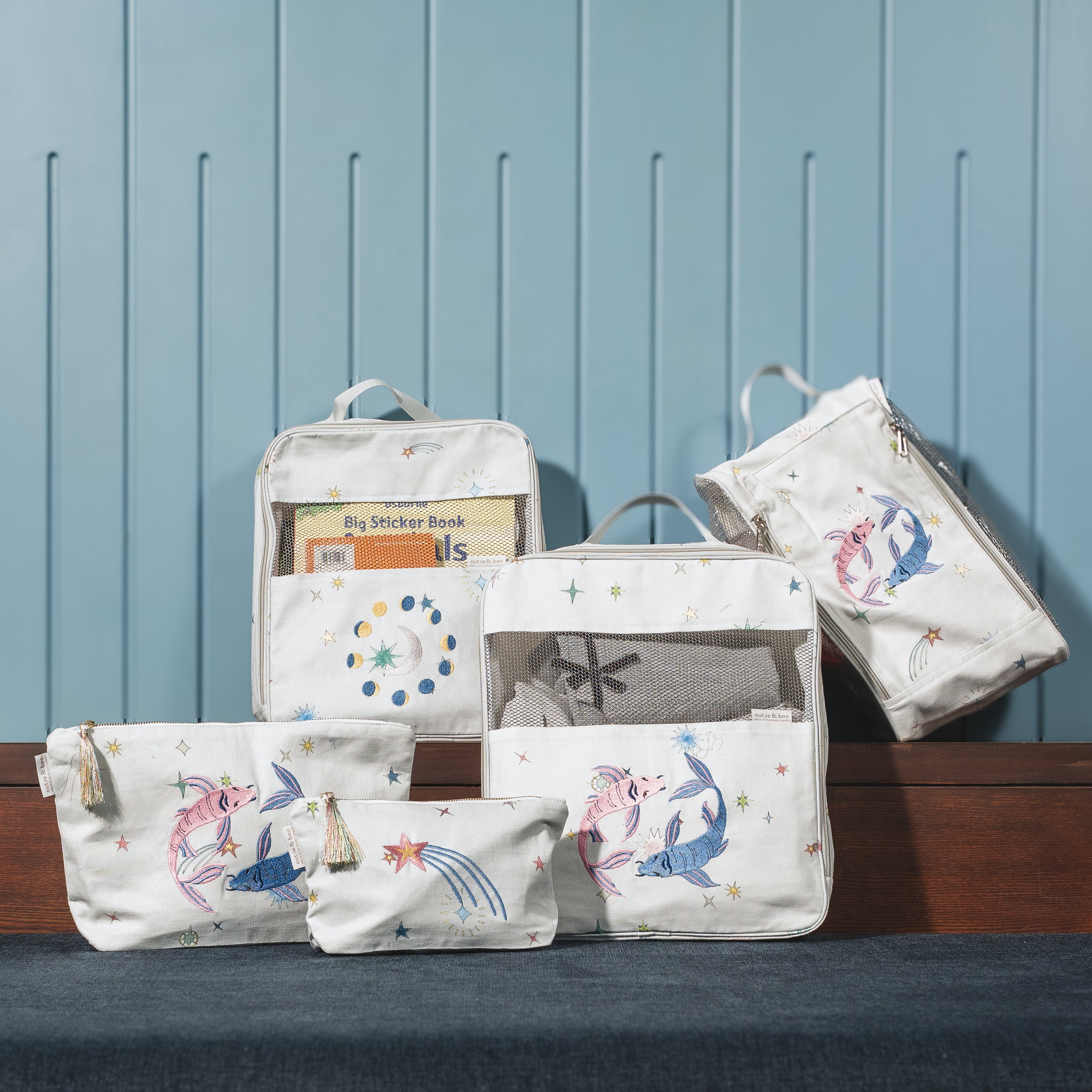 Star Chasers Organizer Bags - Set of 5