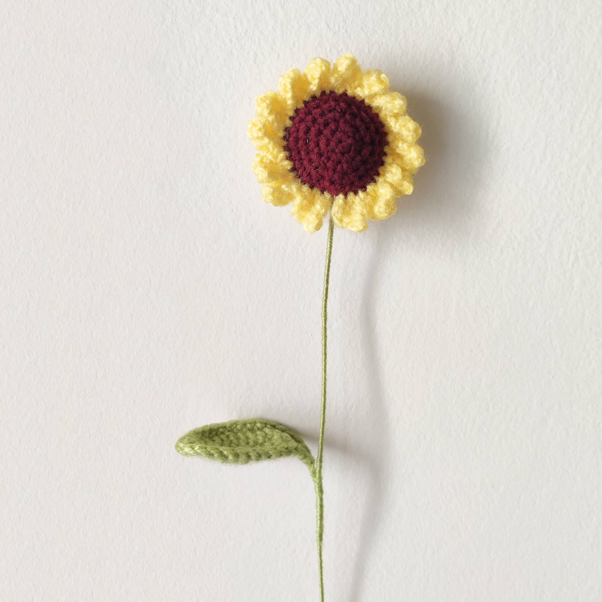 Sunflower Crochet Flower