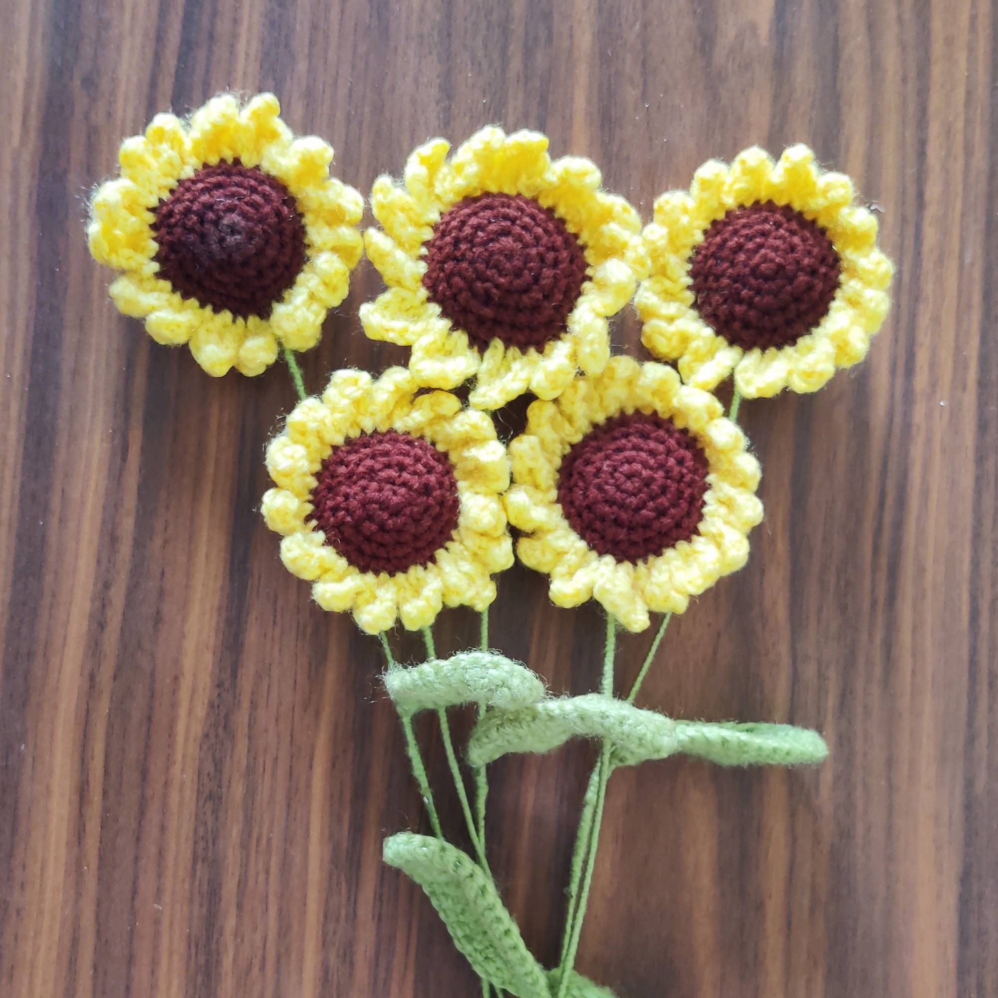 Sunflower Crochet Flower