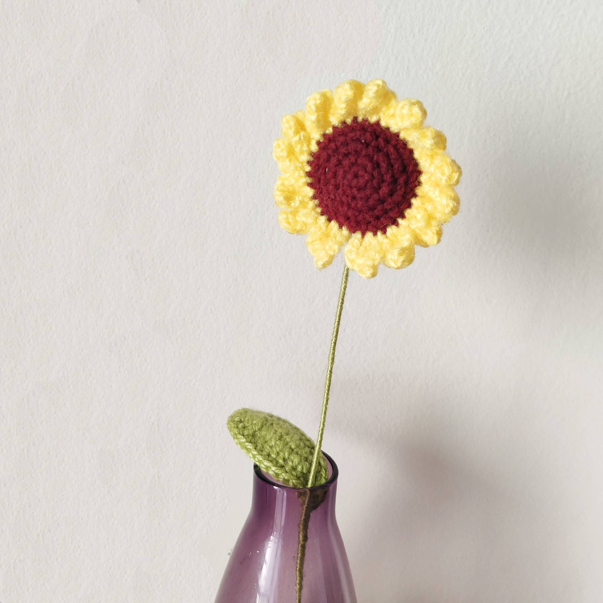 Sunflower Crochet Flower