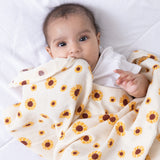 You're A Sunflower - Swaddle + Bow Headbands Set