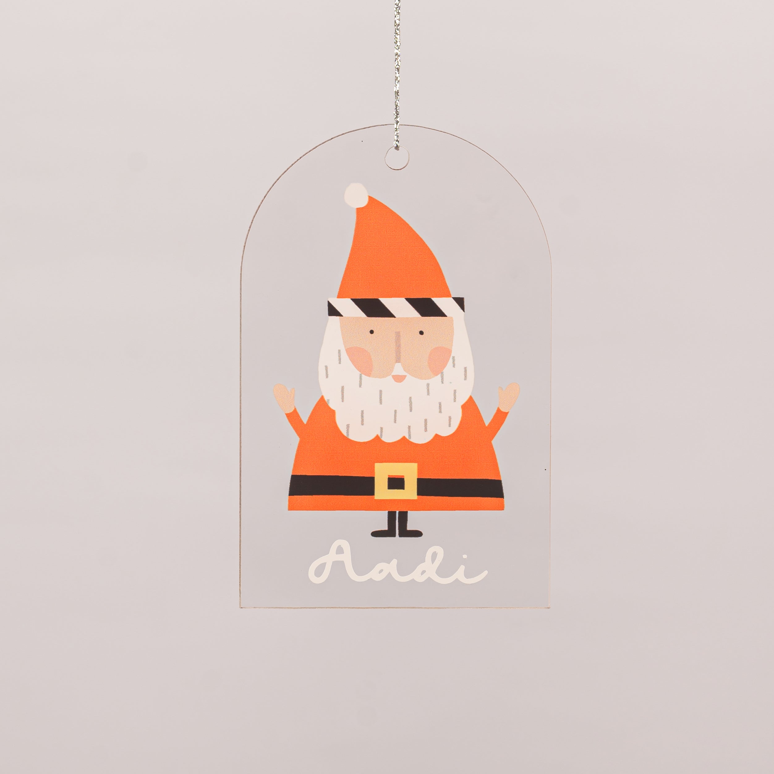 Printed Ornament - Santa