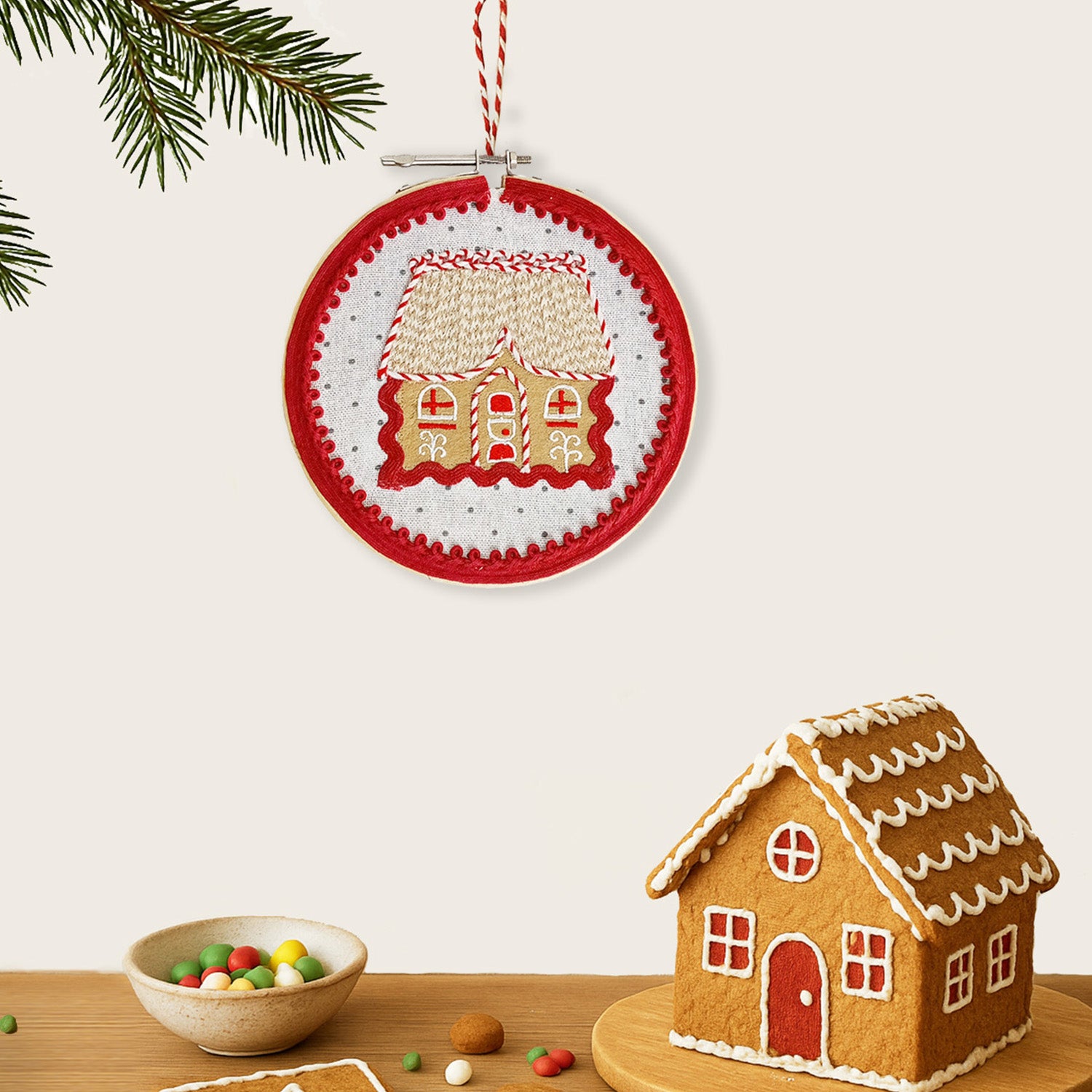 Santa & Gingerbread House Combo