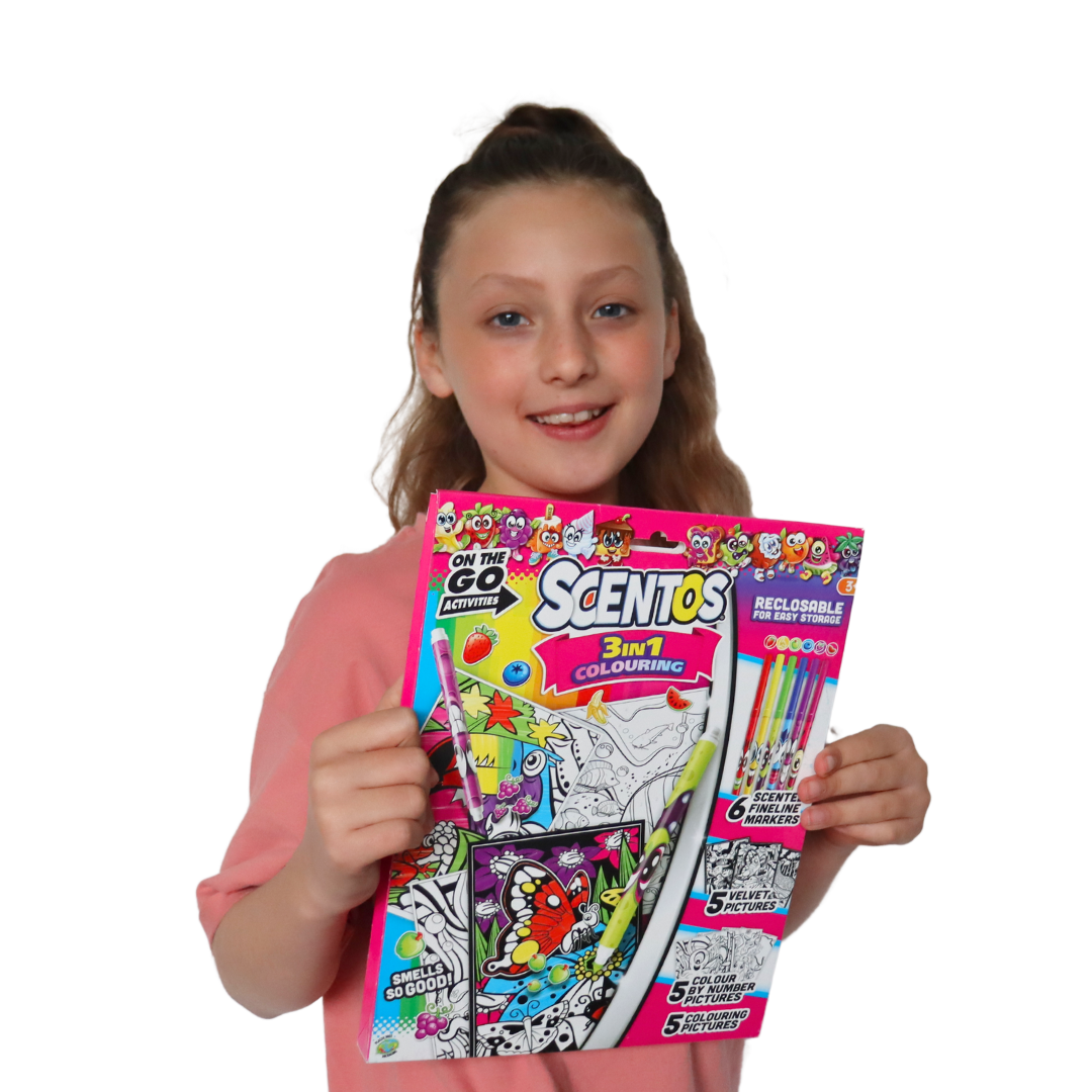 On The Go 3 In 1 Colouring