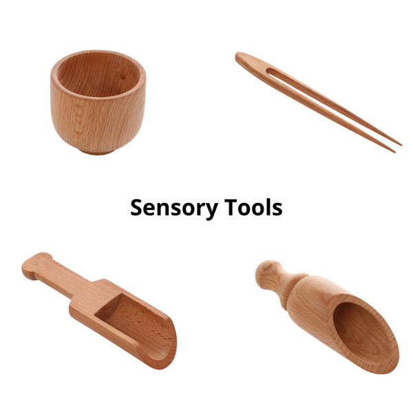 Sensory Wooden Toy Set (6 Pcs) - Totdot