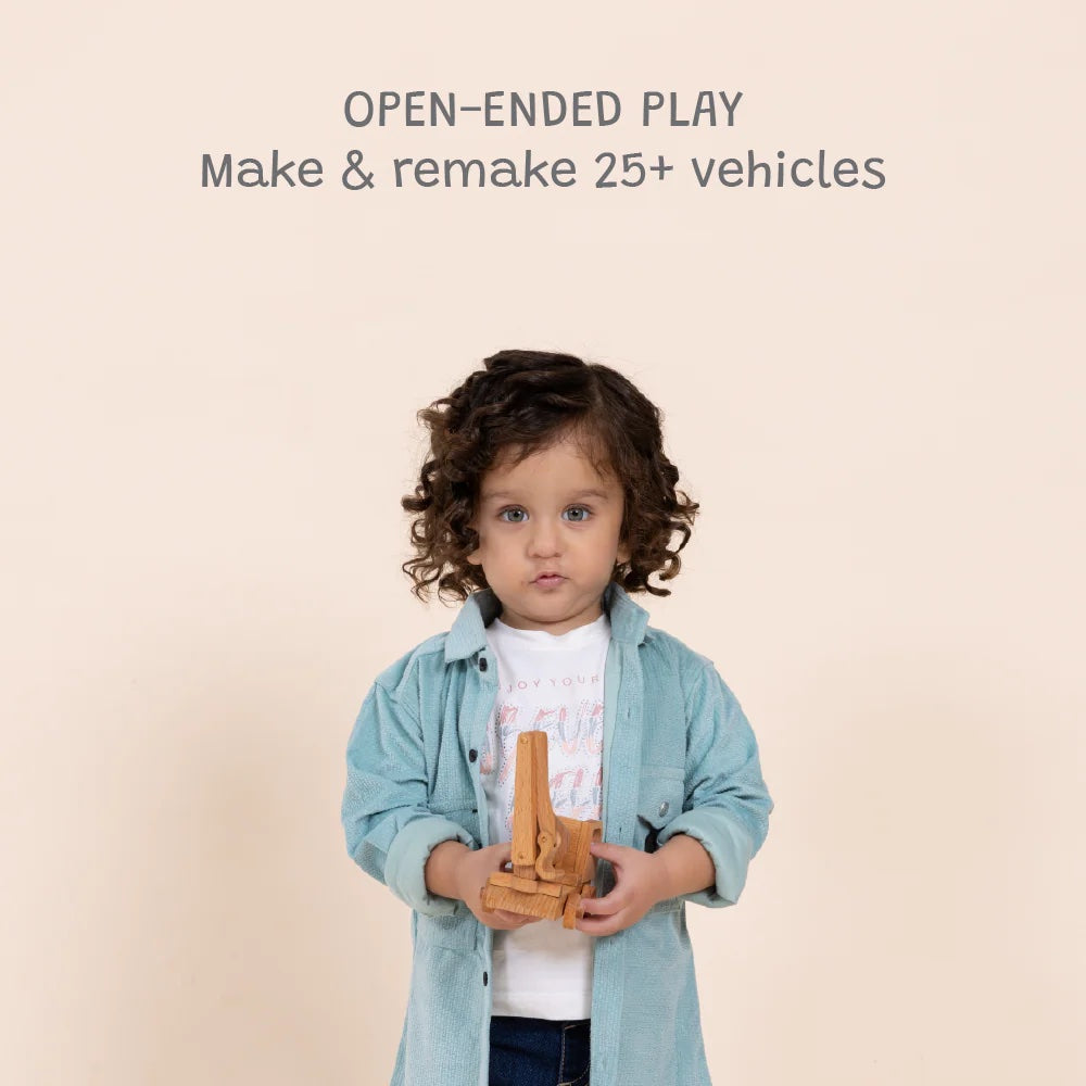 Build-It Construction Vehicles - Set of 12