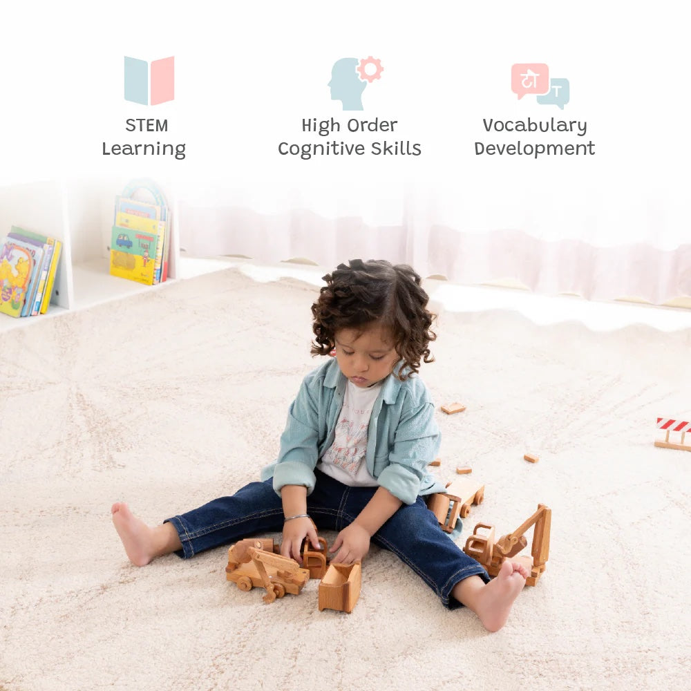 Build-It Construction Vehicles - Set of 12