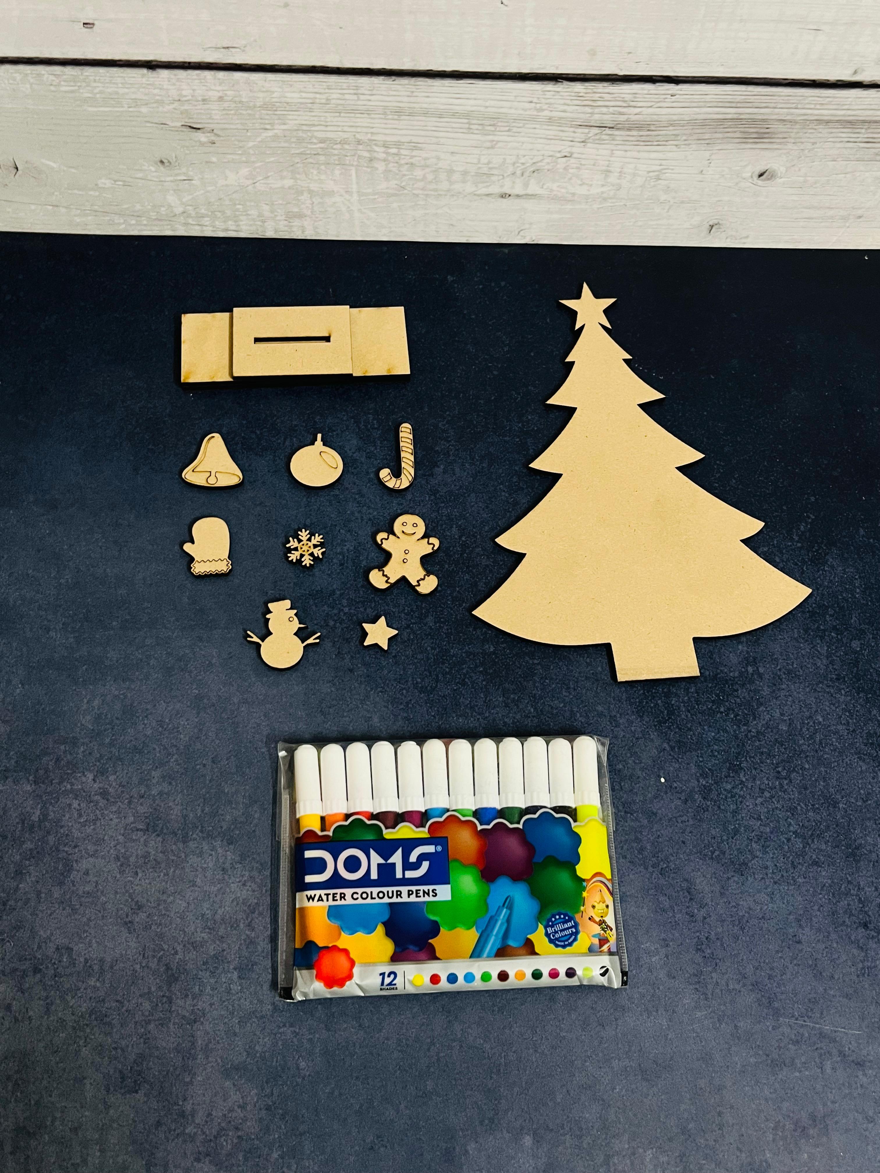 Set of 5 DIY Christmas Painting kit